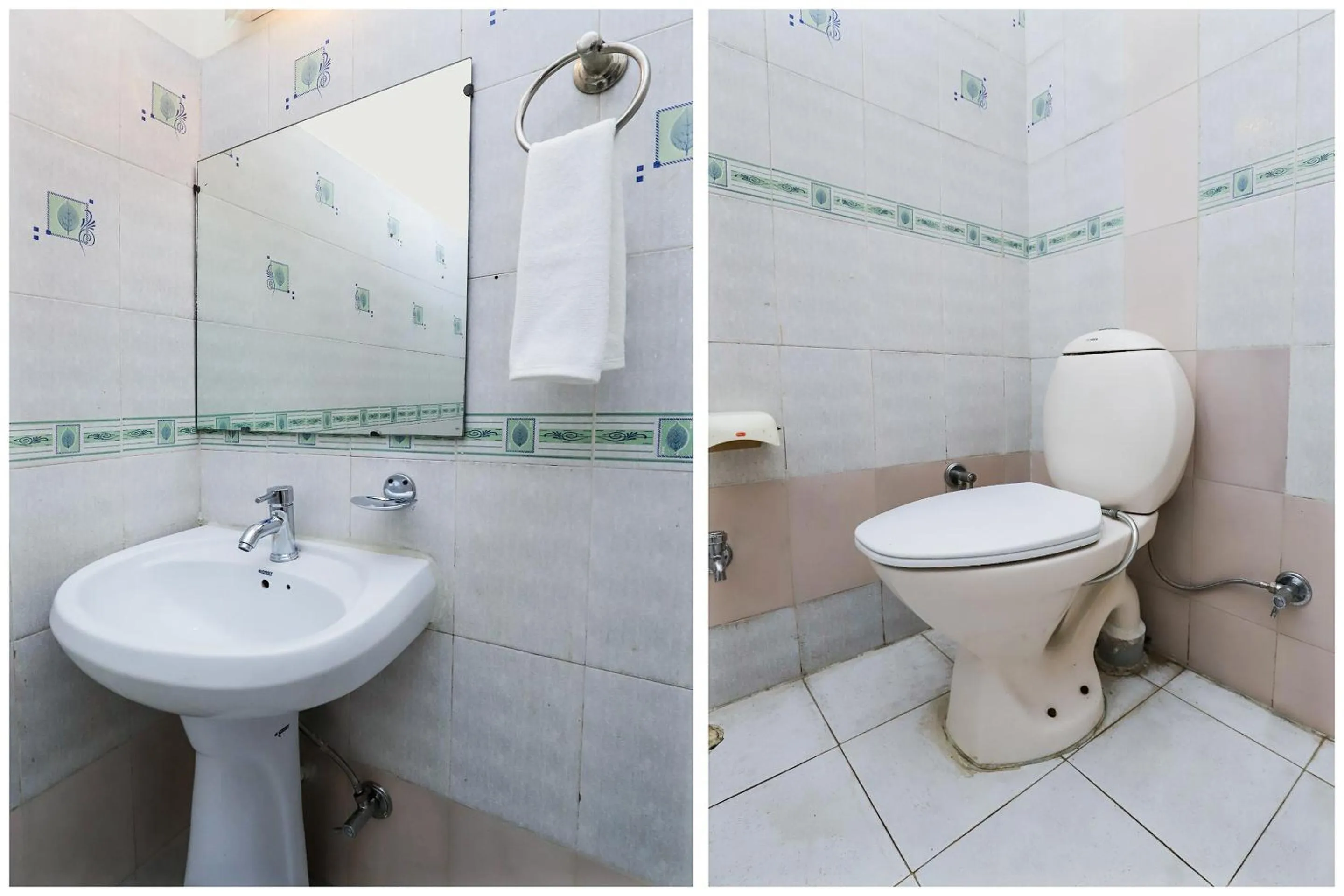 Bathroom in Hotel O Shiv Shakti Inn Near Kamal Cinema