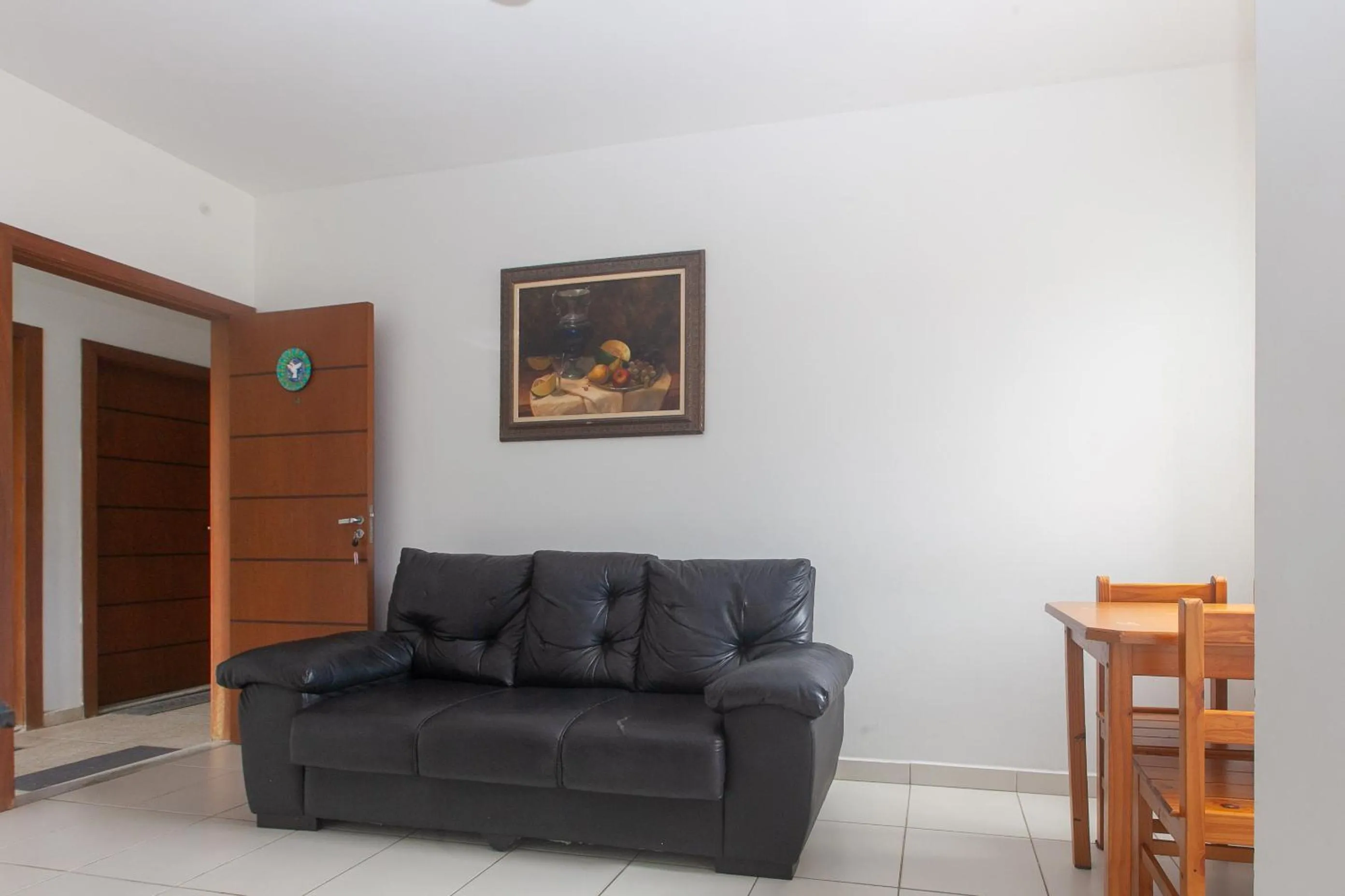 Living room in Apartamento Erica Itaguá proximo da Praia Grande