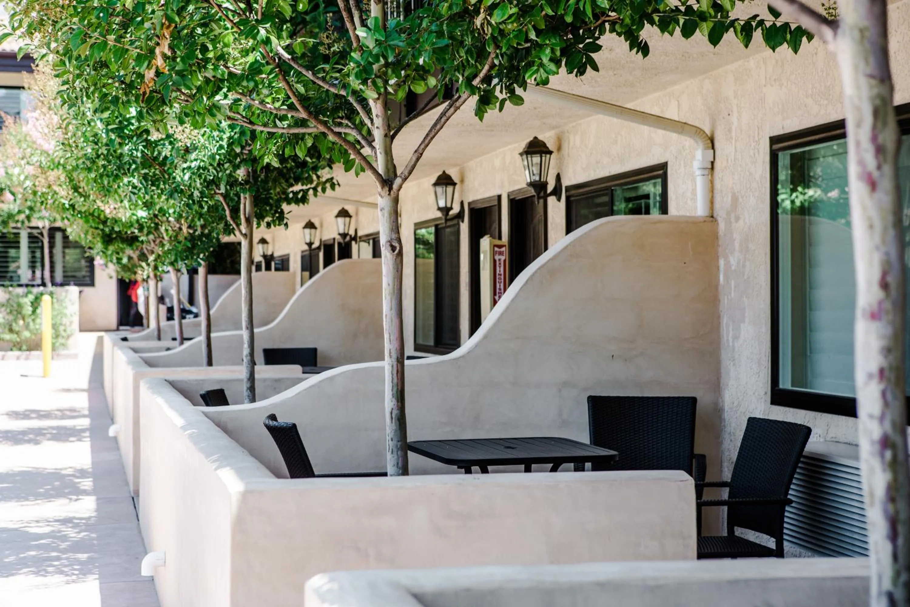 Patio in Casa Ojai Inn