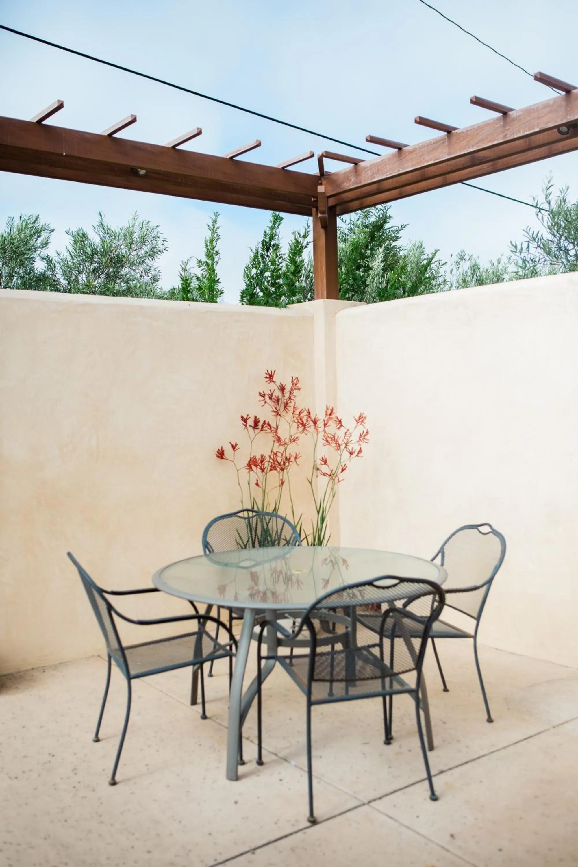 Patio in Casa Ojai Inn