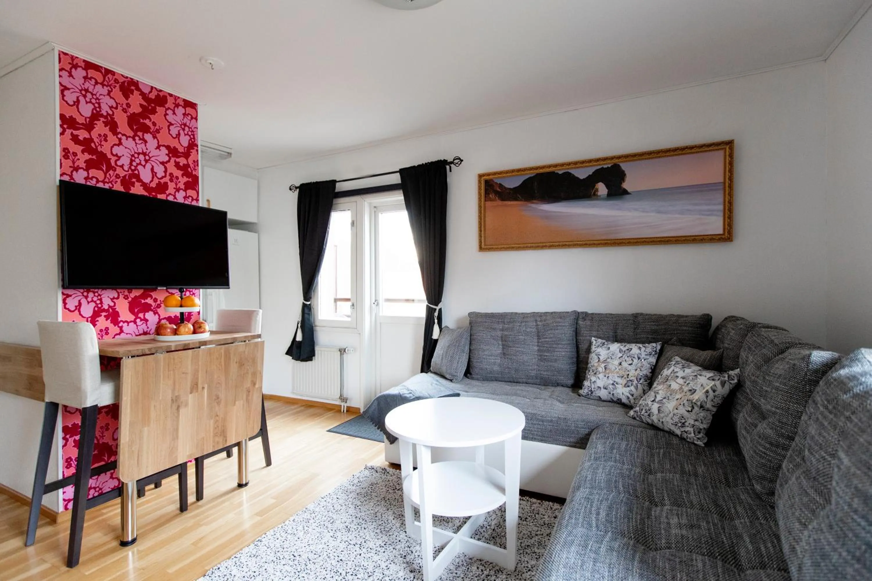 Shower in Klintvägen Apartments