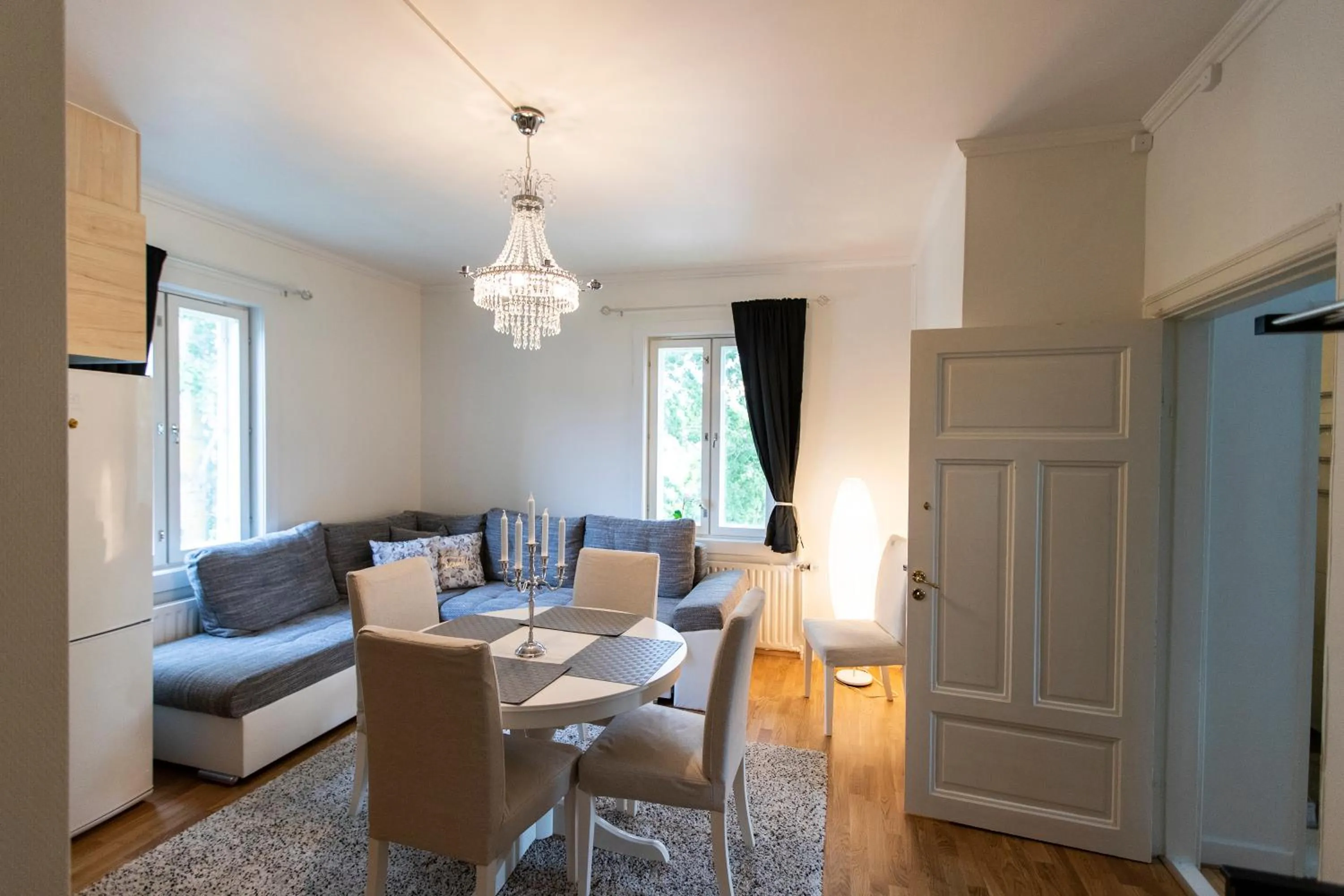 Shower in Klintvägen Apartments