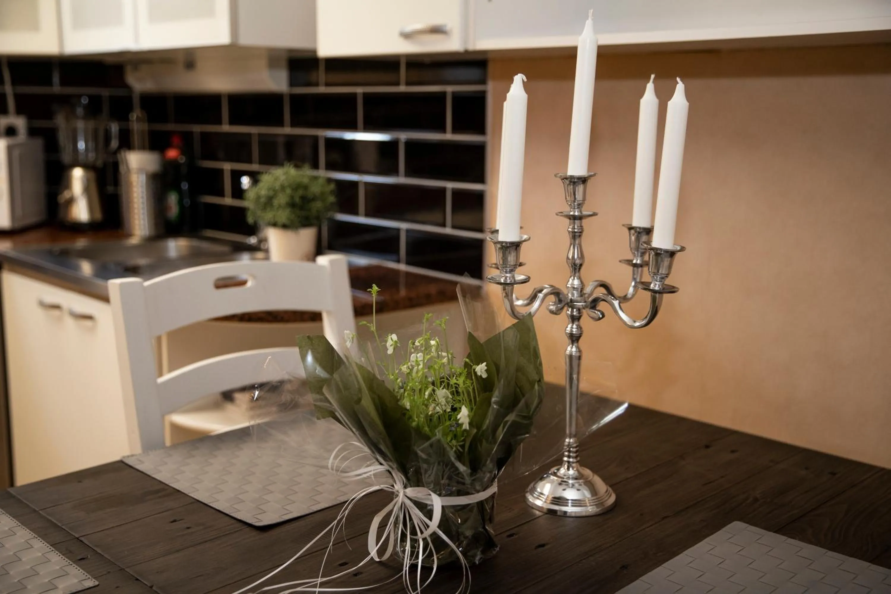 Shower in Klintvägen Apartments