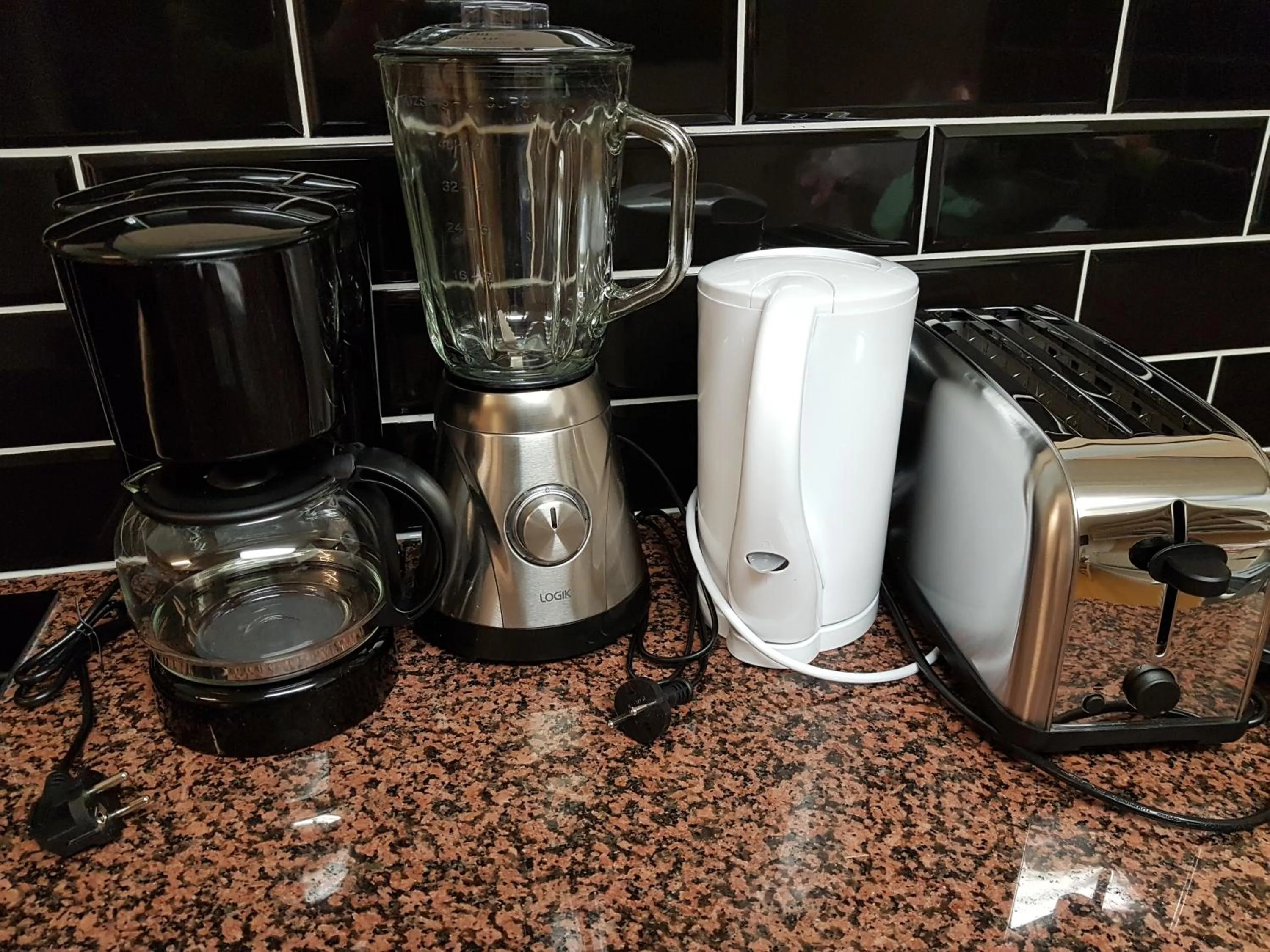 Shower in Klintvägen Apartments