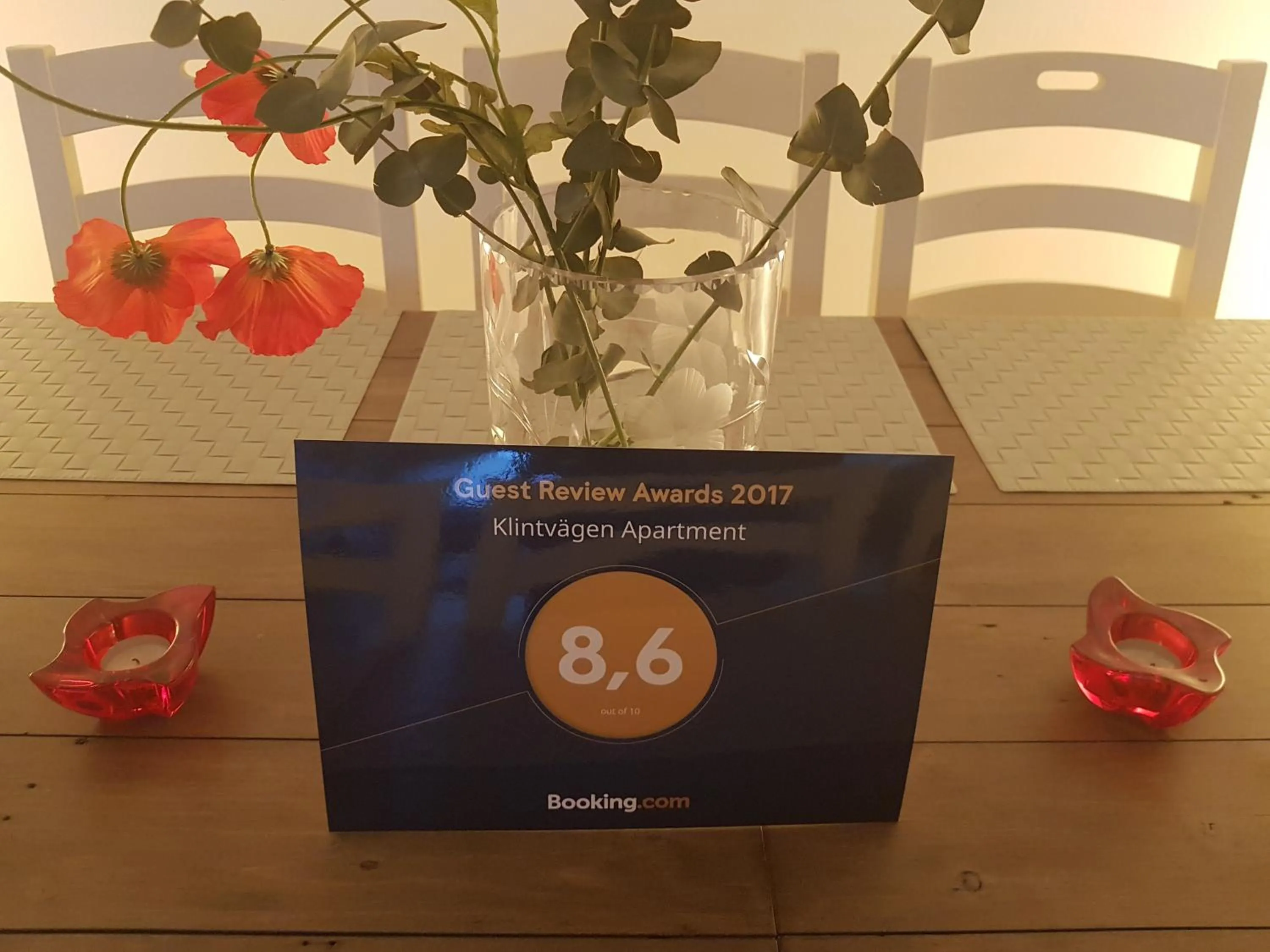 Shower in Klintvägen Apartments