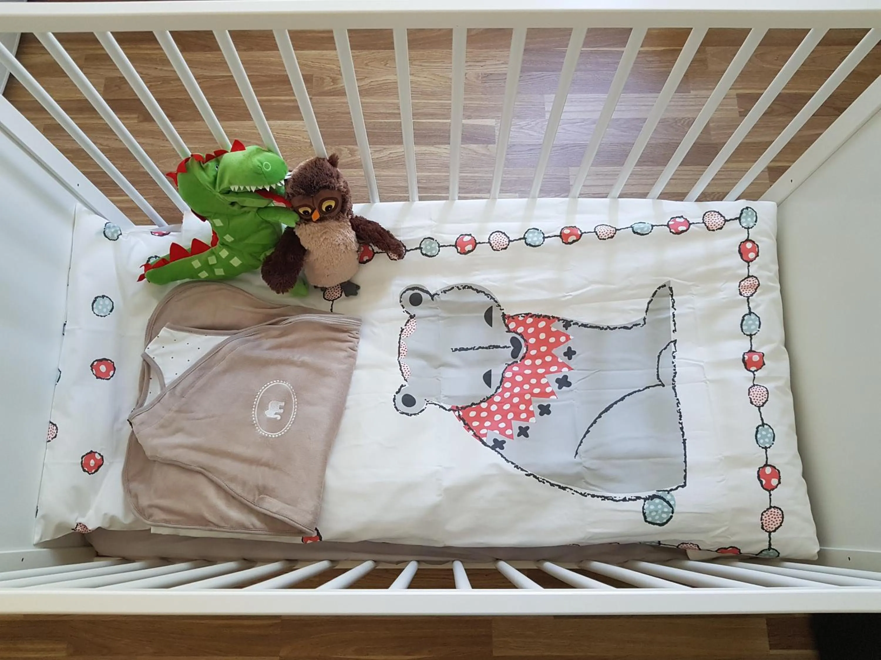 Bed in Klintvägen Apartments