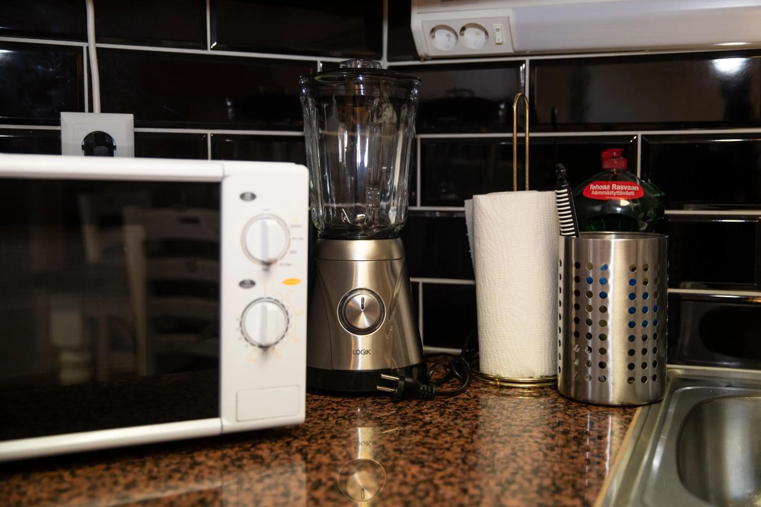 Shower in Klintvägen Apartments