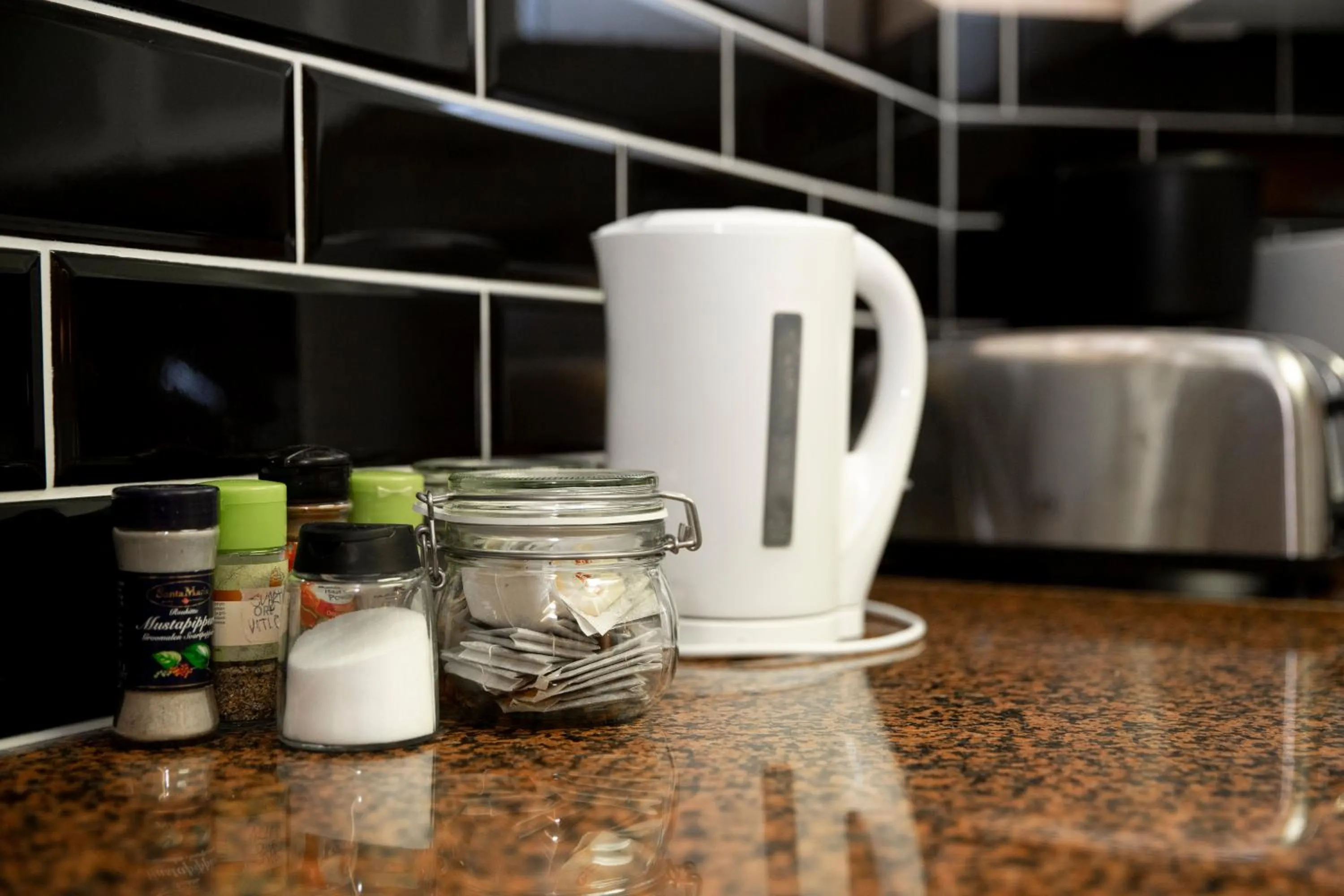 Shower in Klintvägen Apartments