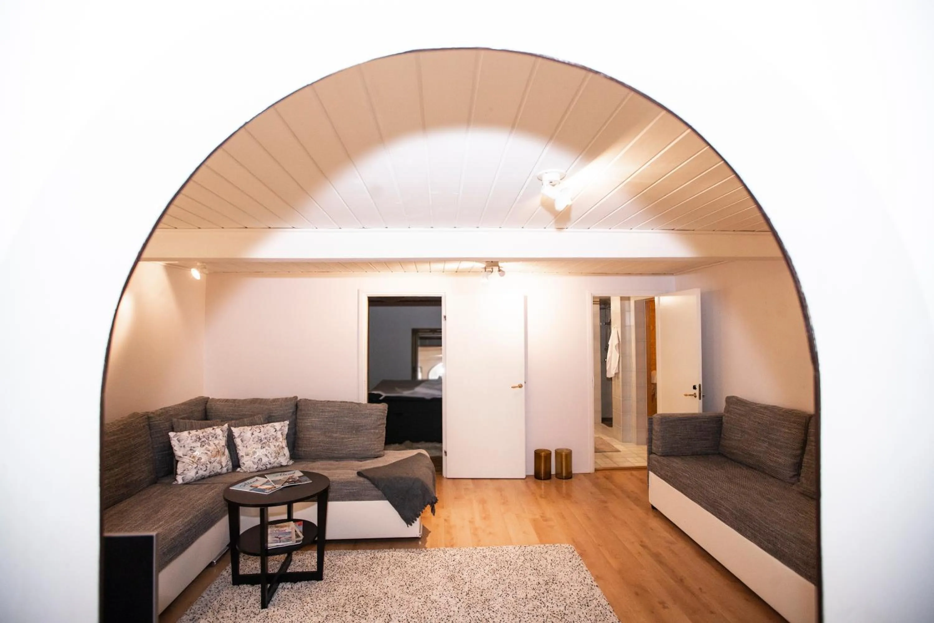 Shower in Klintvägen Apartments