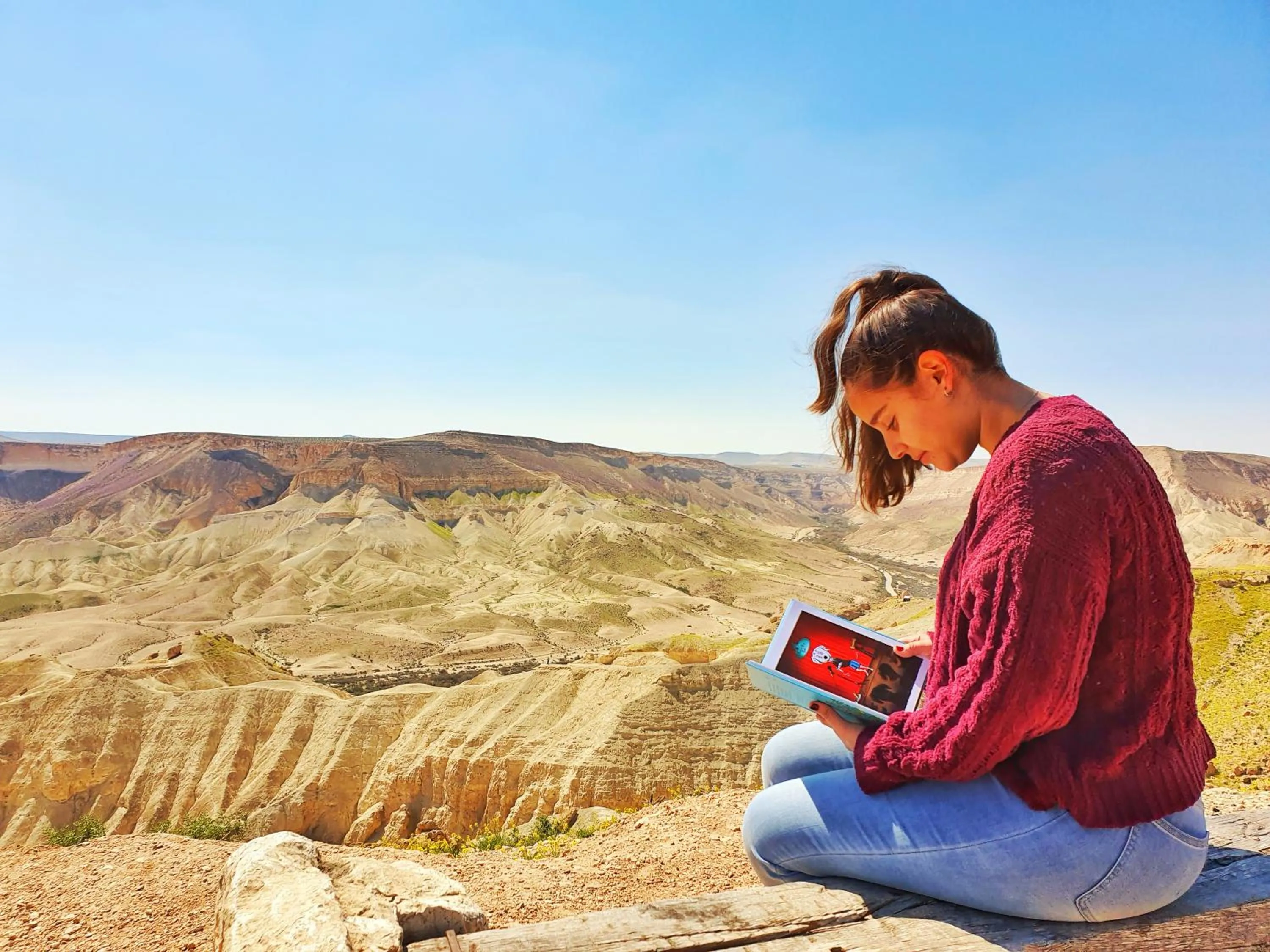 Natural landscape in Shoshanat Hamidbar