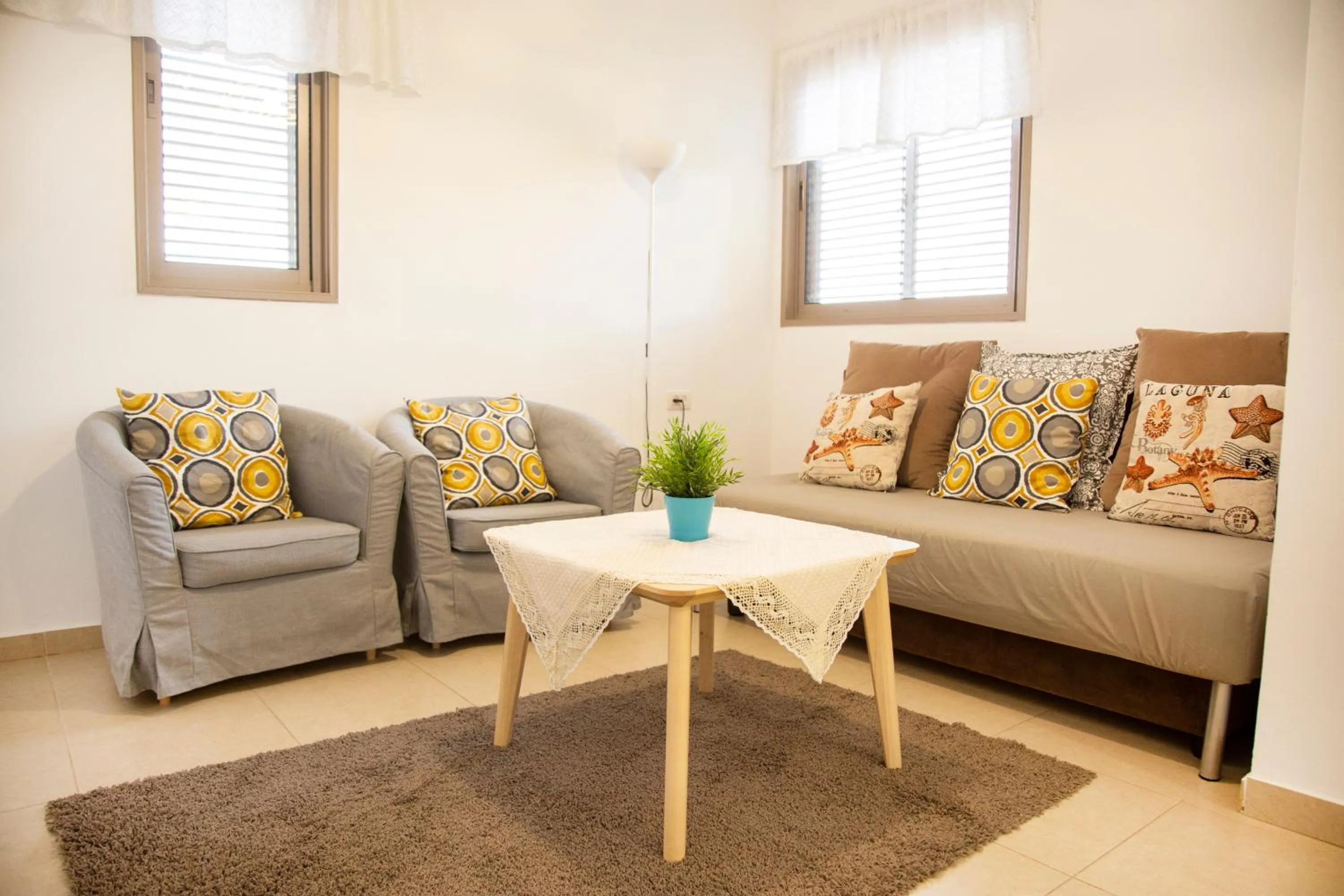 Living room in Shoshanat Hamidbar