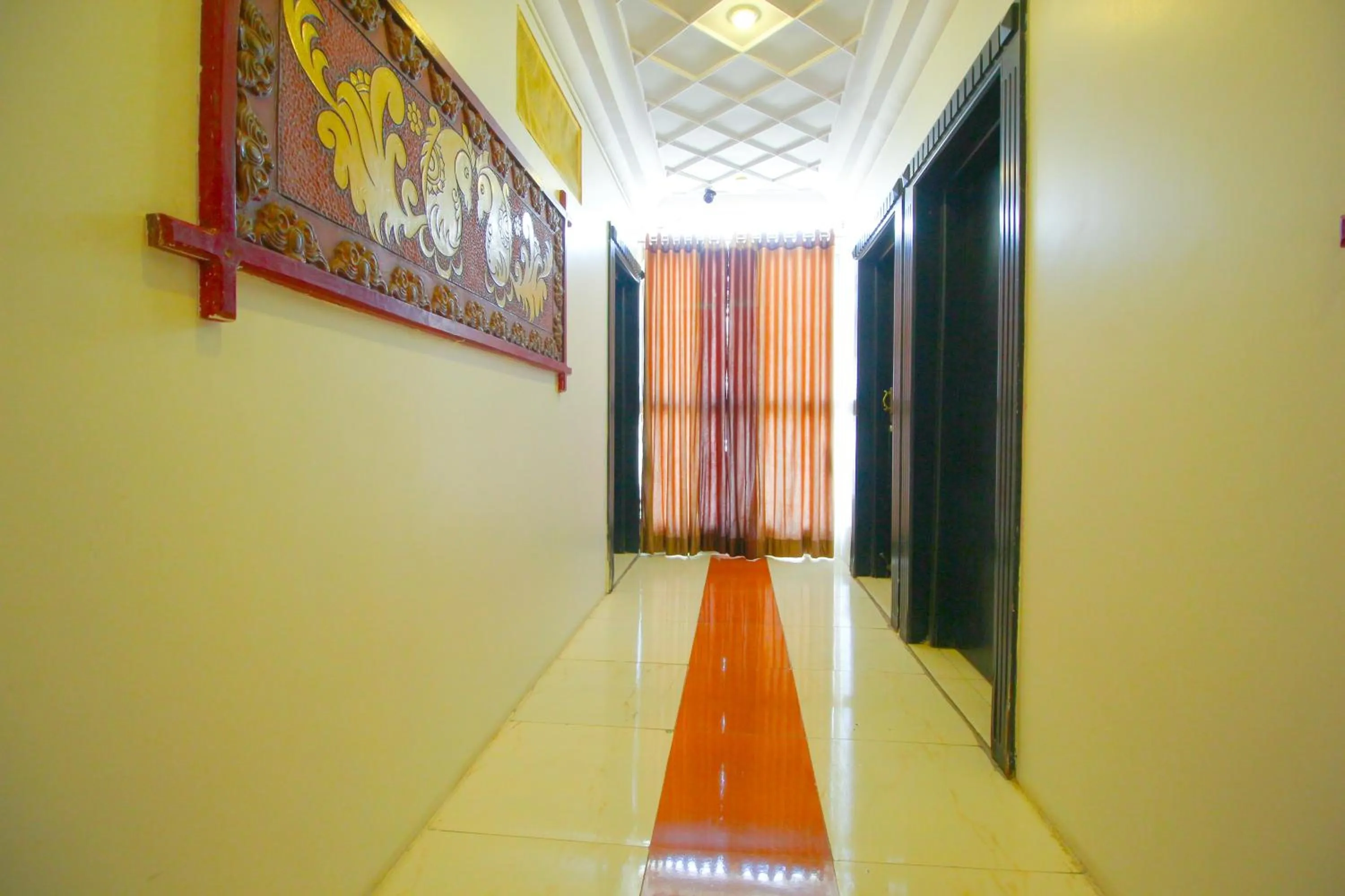 Lobby or reception in Hotel Upasana