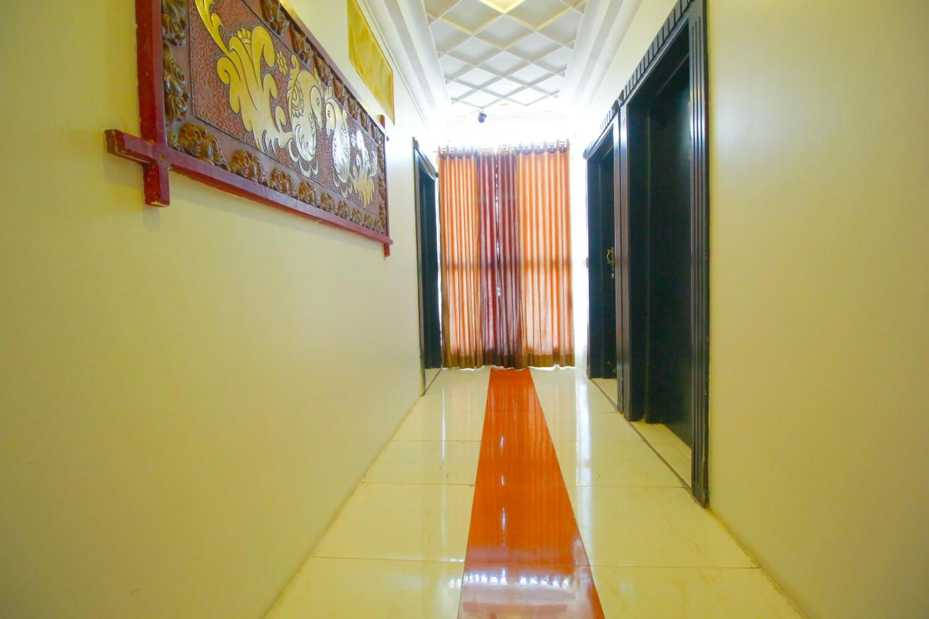 Lobby or reception in Hotel Upasana