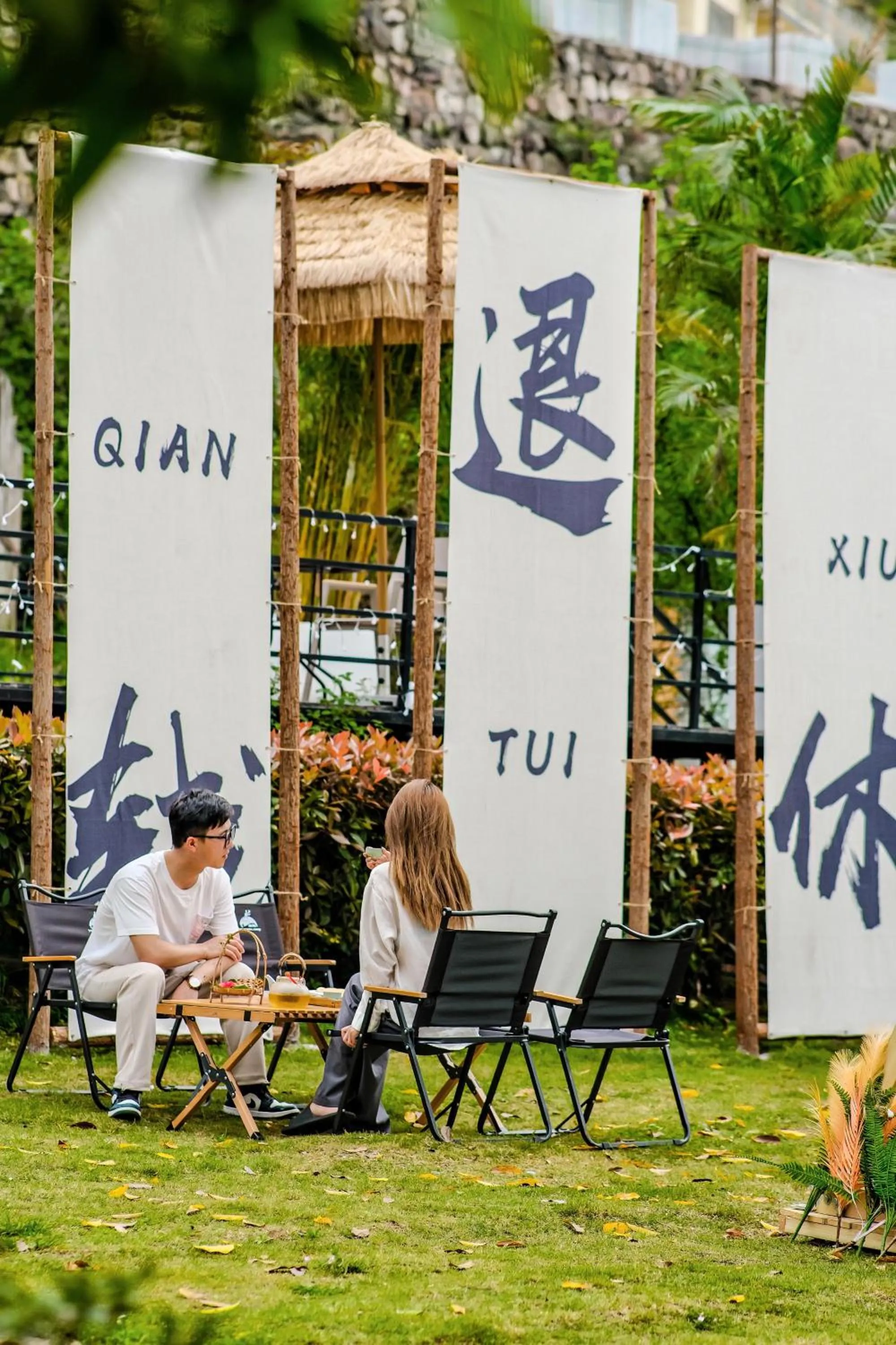 People, Garden in Homeward Mountain Resort