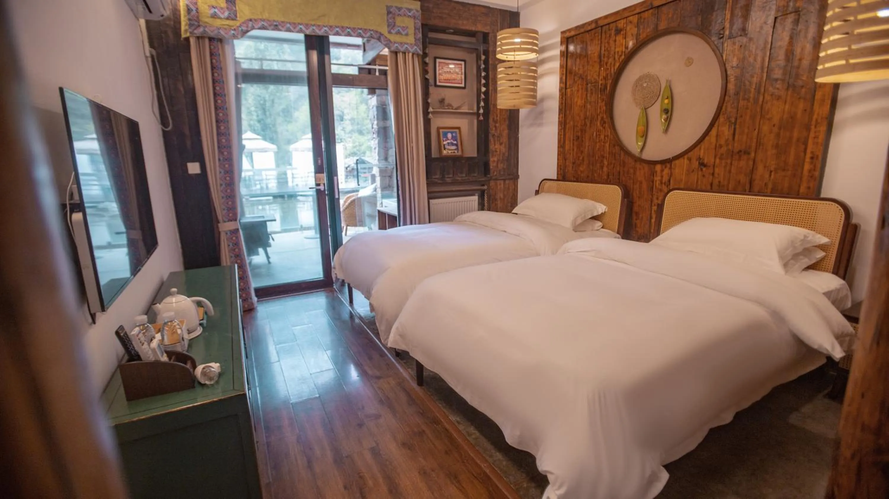 Bedroom, Bed in Pandora Vista Retreat