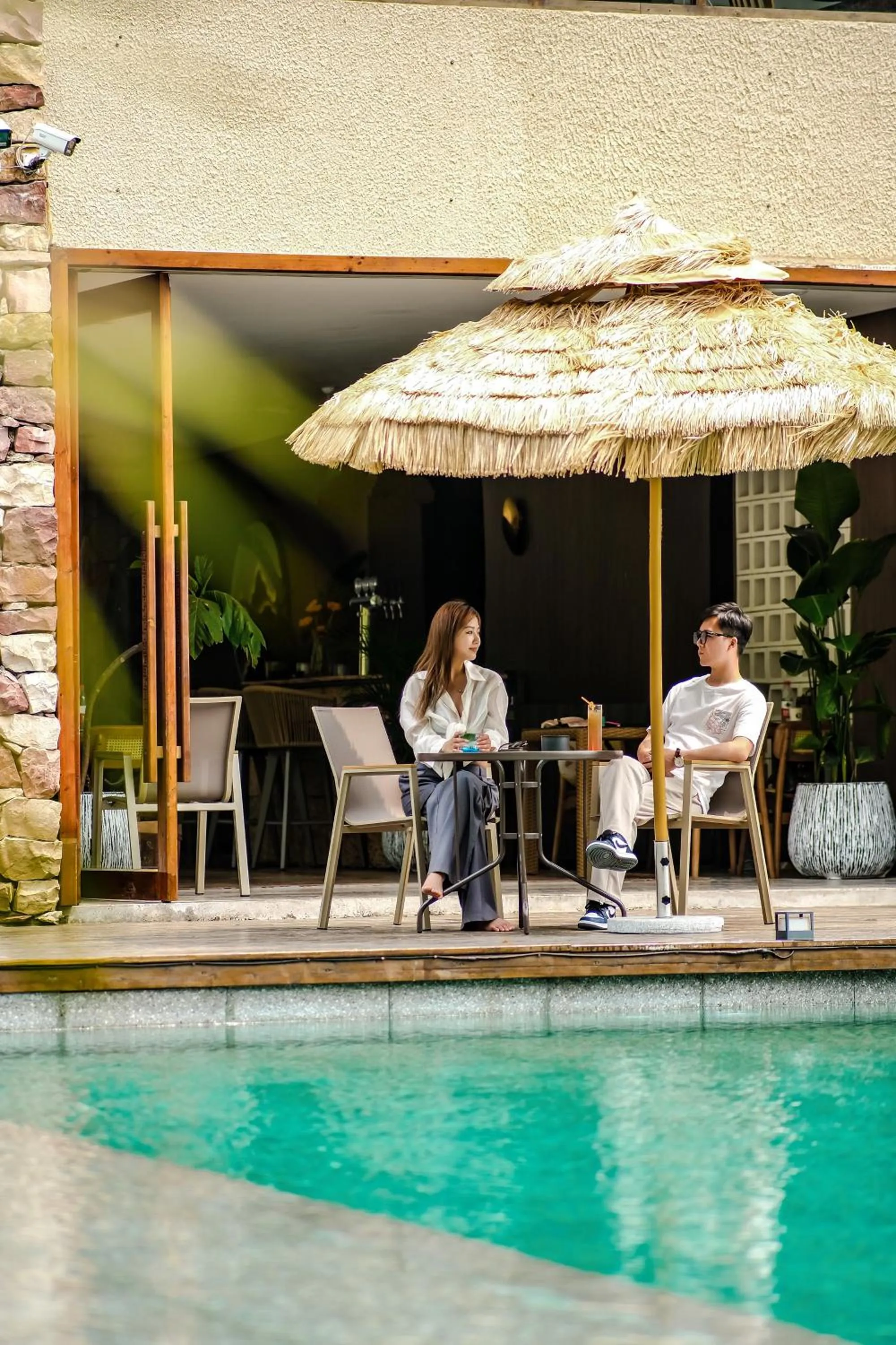 Patio, Swimming Pool in Homeward Mountain Resort