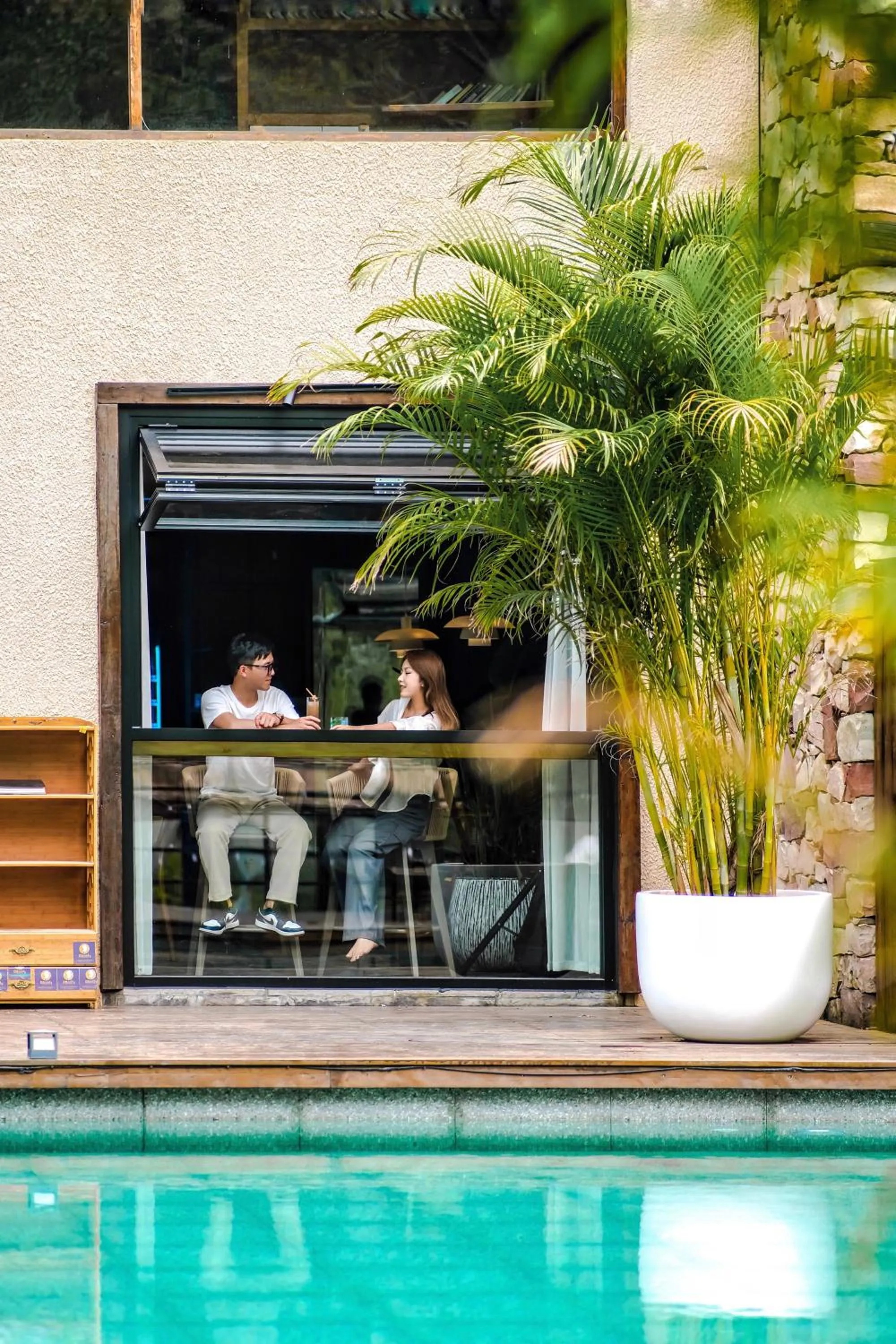 Patio, Swimming Pool in Homeward Mountain Resort
