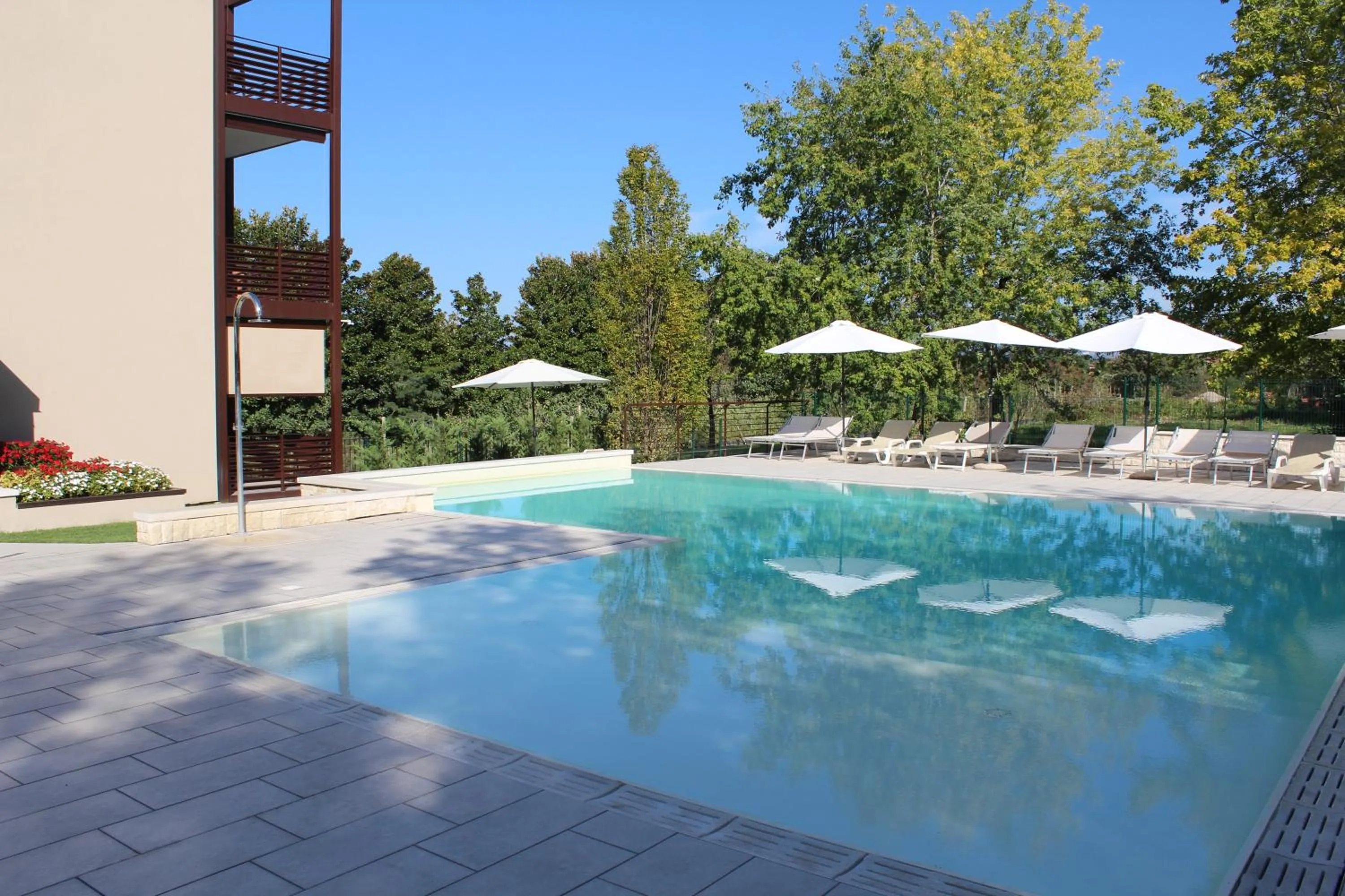 Swimming pool in Residenza Sante
