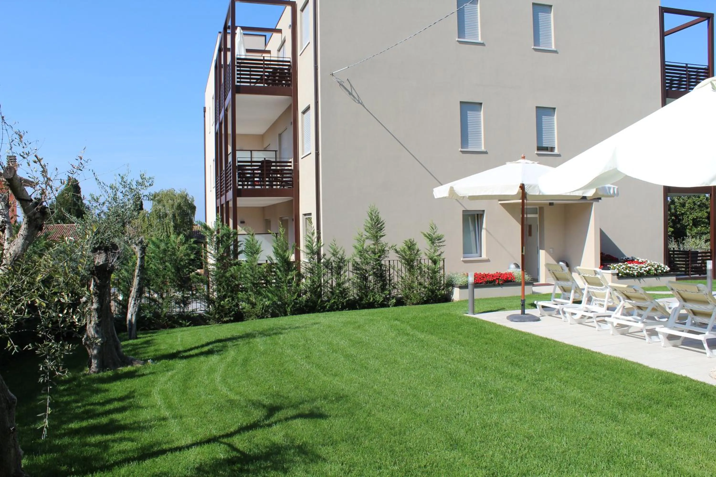 Garden in Residenza Sante