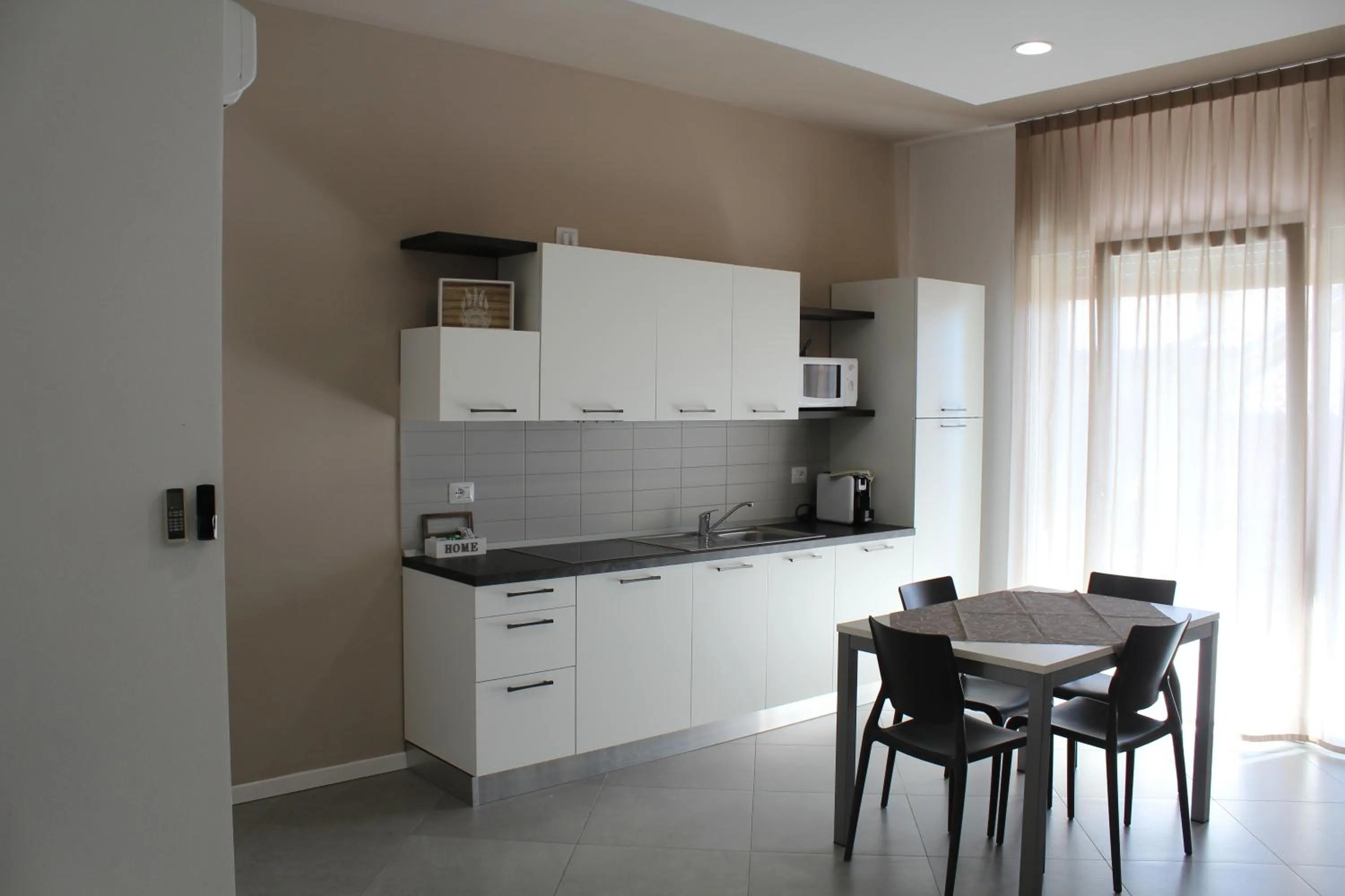 Kitchen or kitchenette in Residenza Sante