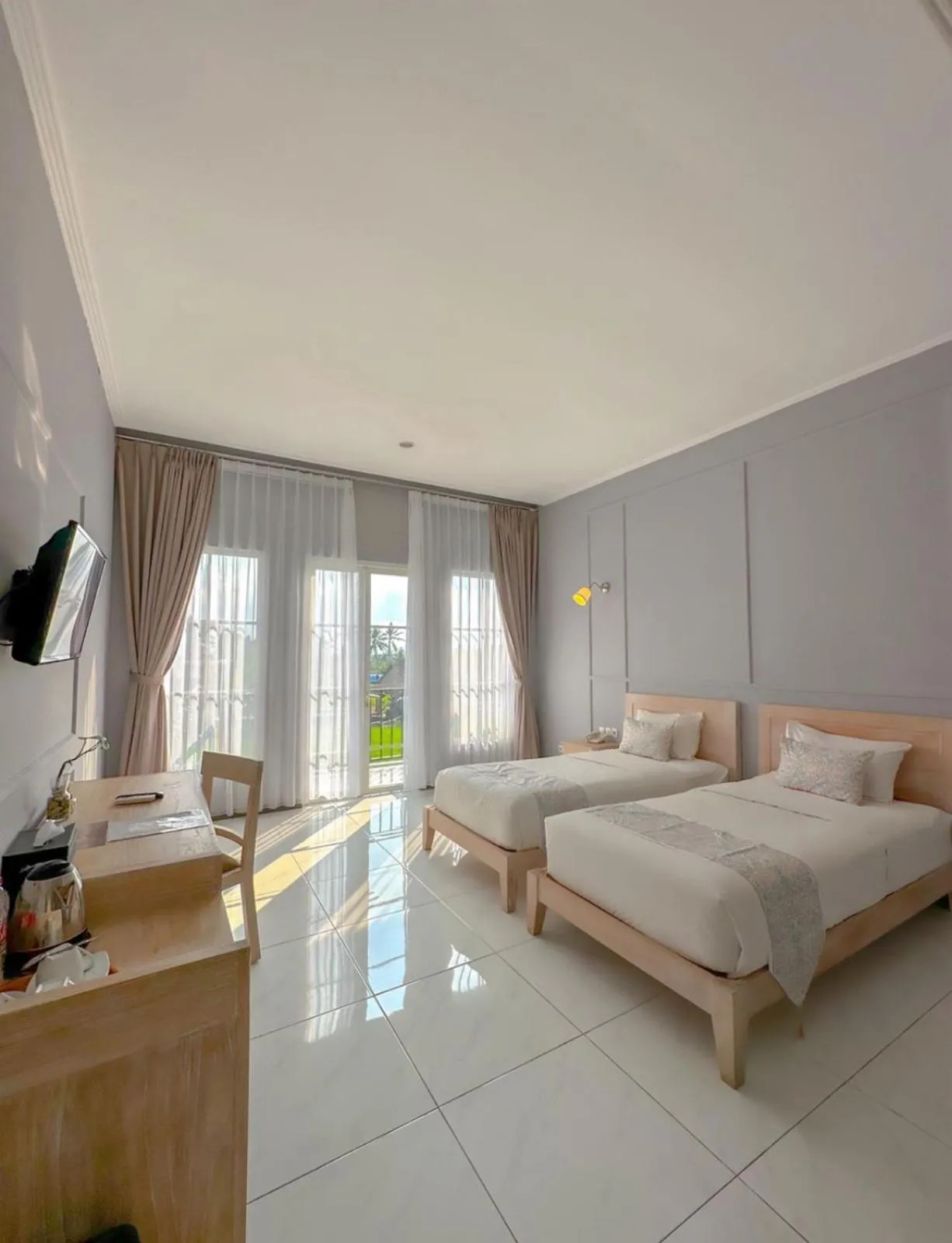 Bed in Sevilla Resort Magelang