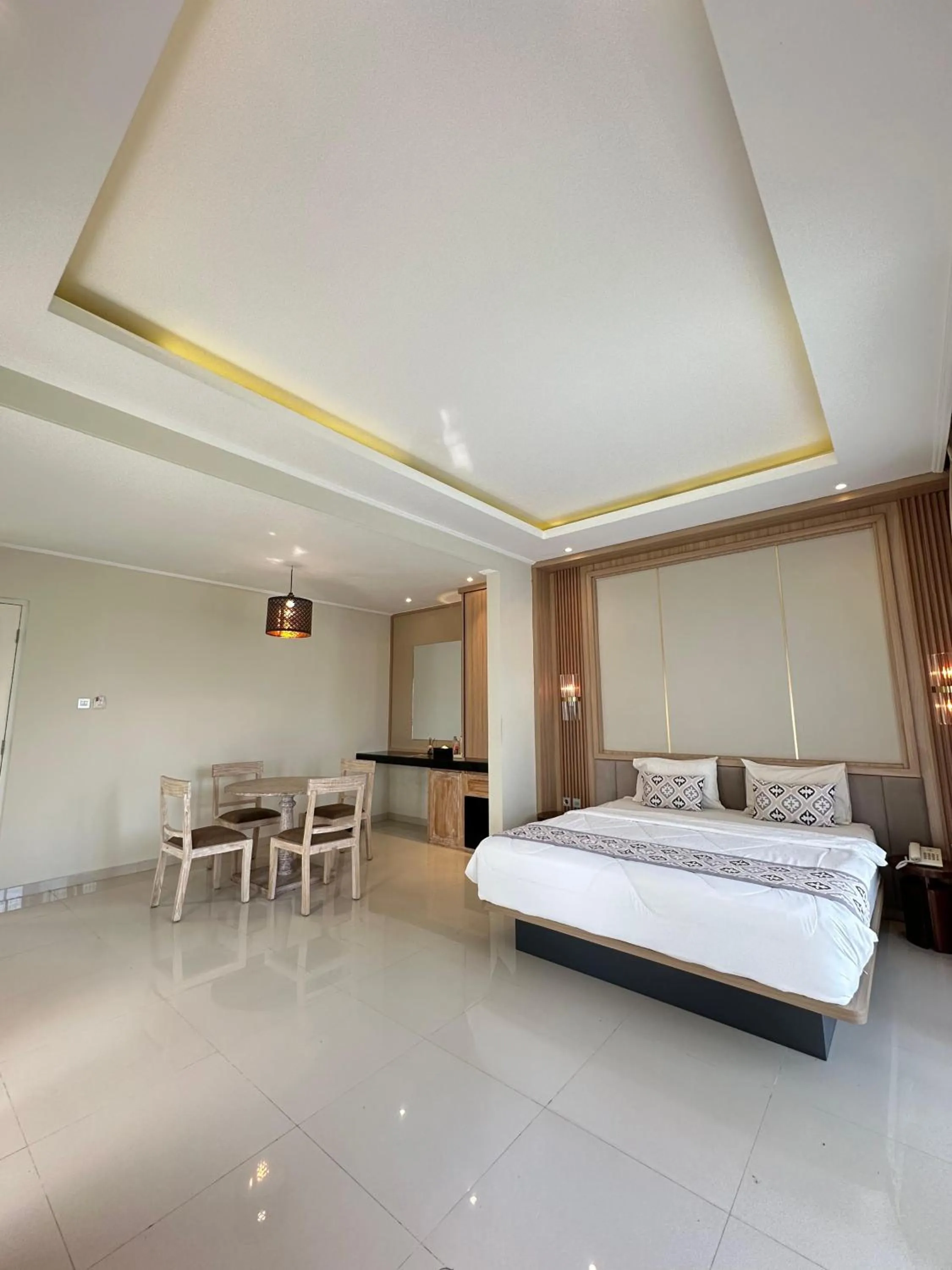 Bed in Sevilla Resort Magelang