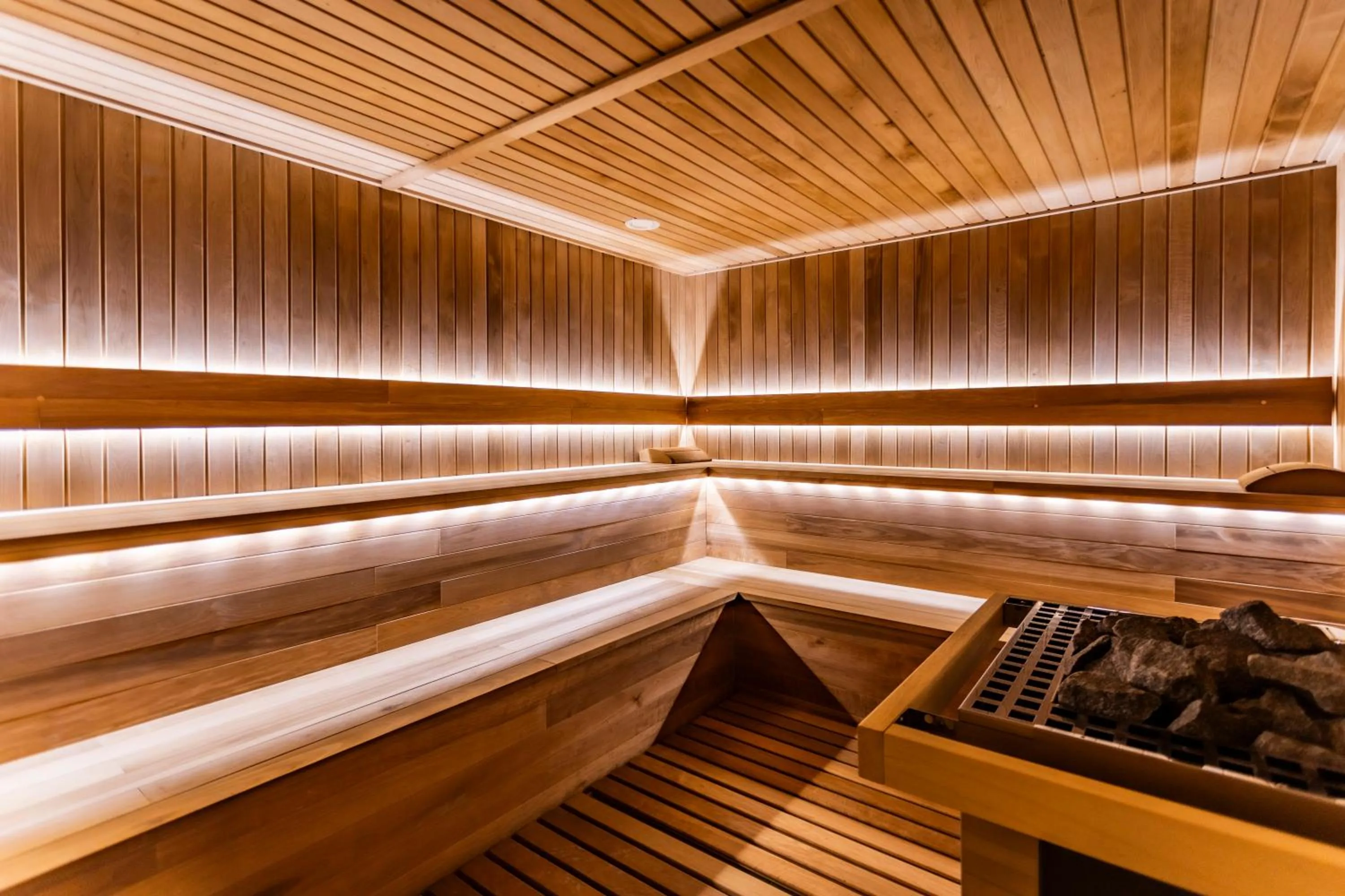 Sauna in Burgas Beach Resort Apartments