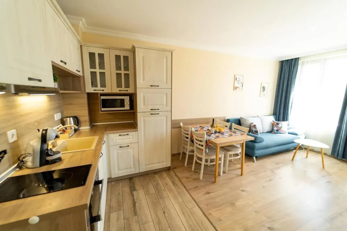 One-Bedroom Apartment with Sea and Pool View (4 Adults) in Burgas Beach Resort Apartments One-Bedroom Apartment with Sea and Pool View (4 Adults) in Burgas Beach Resort Apartments