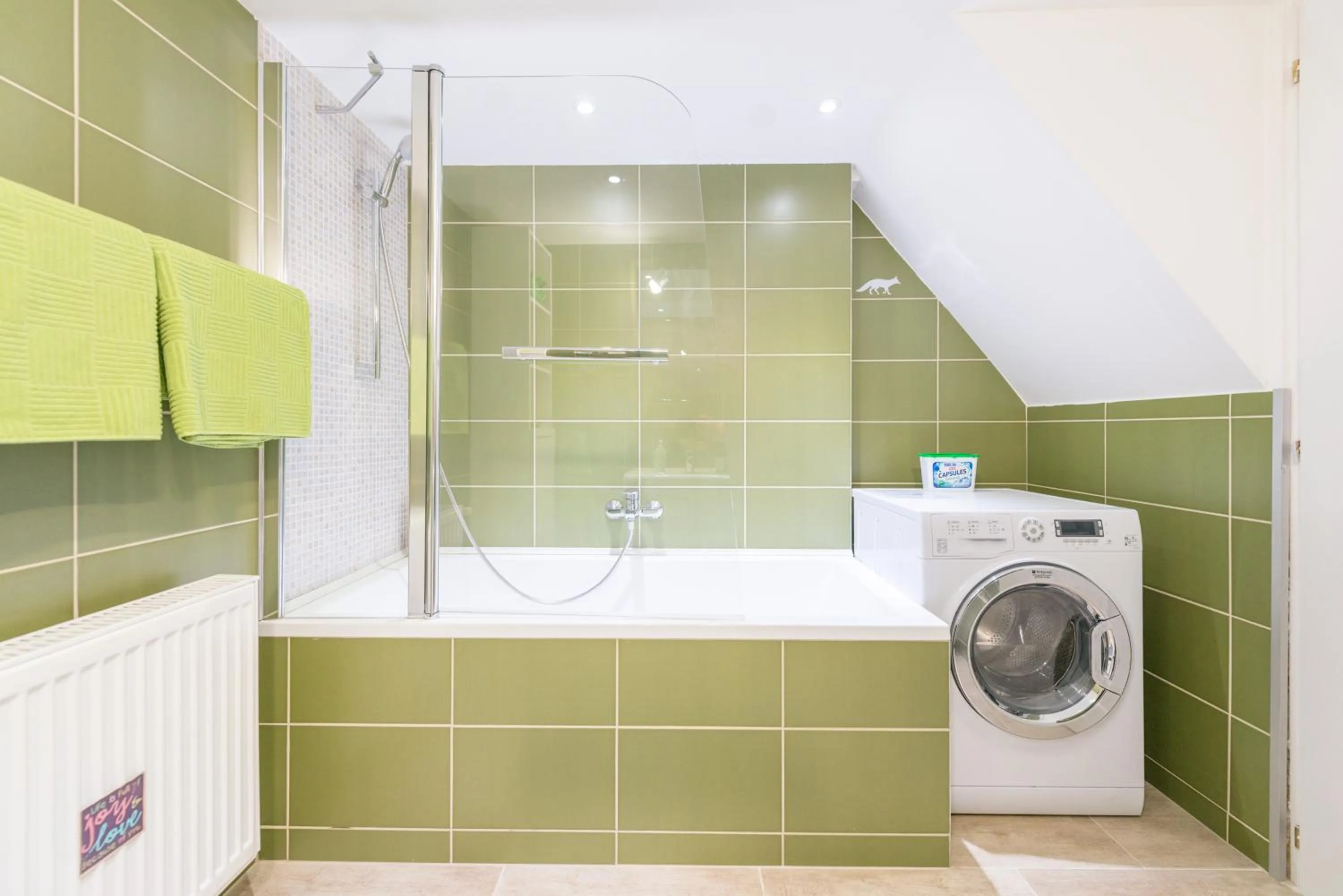 Shower in happy home FOX