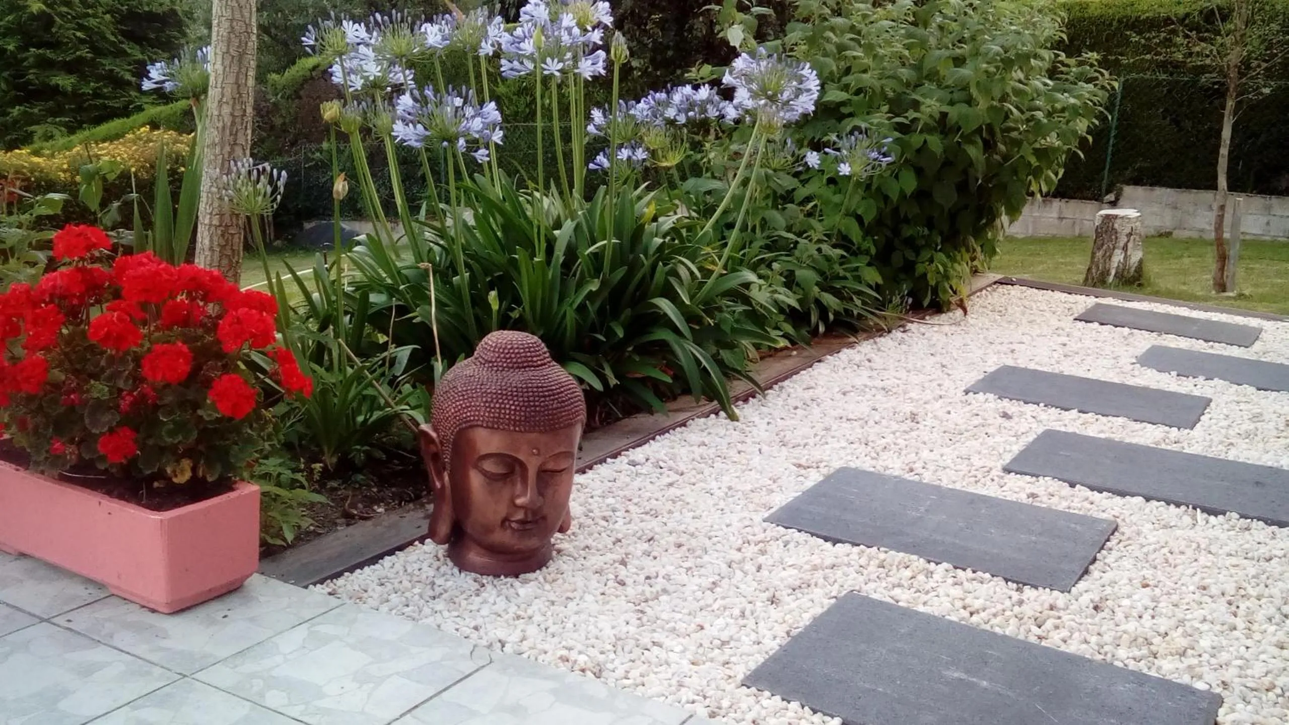 Garden in 1 chambre d'hôte entre terre et mer