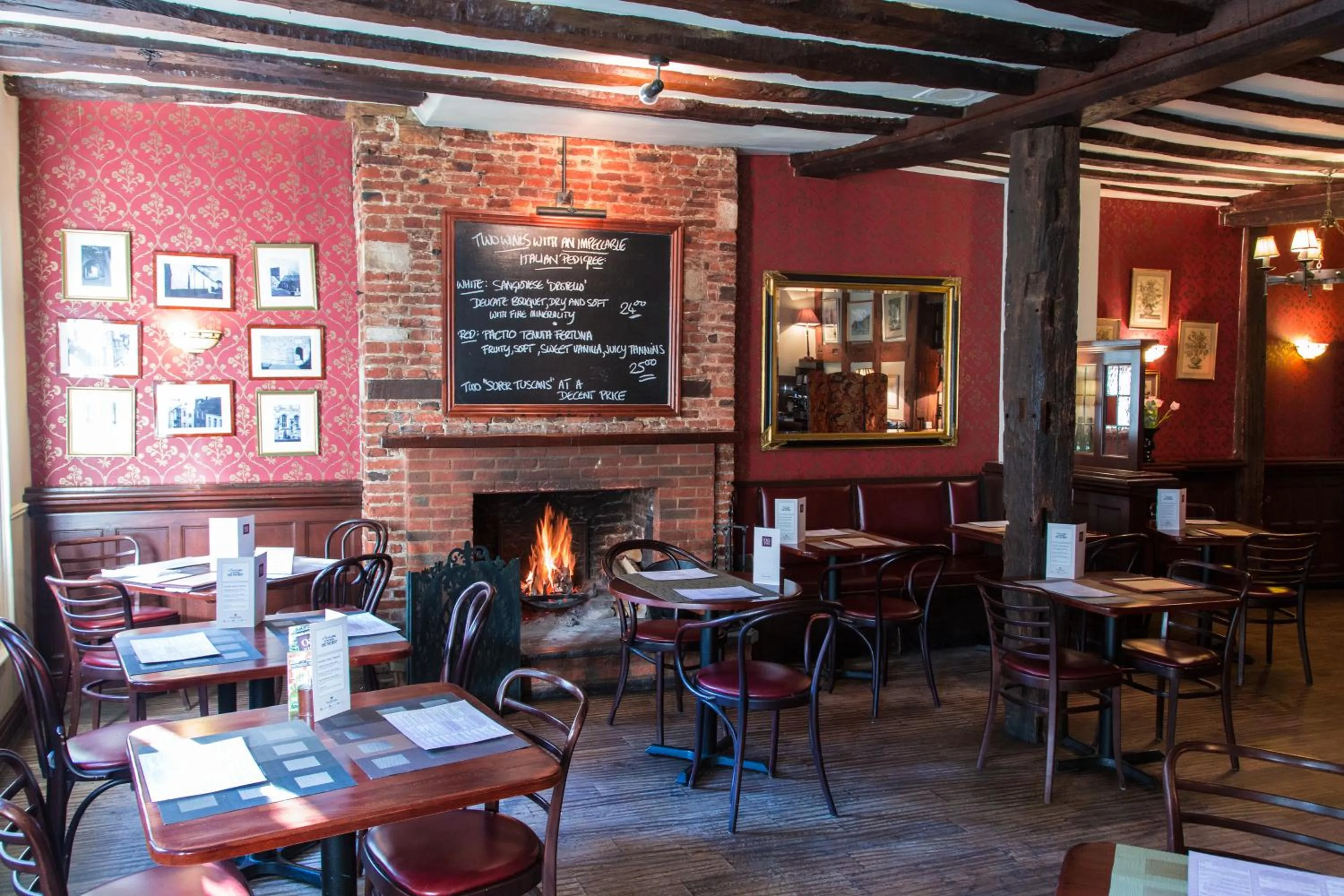 Restaurant/places to eat in The Old Vine