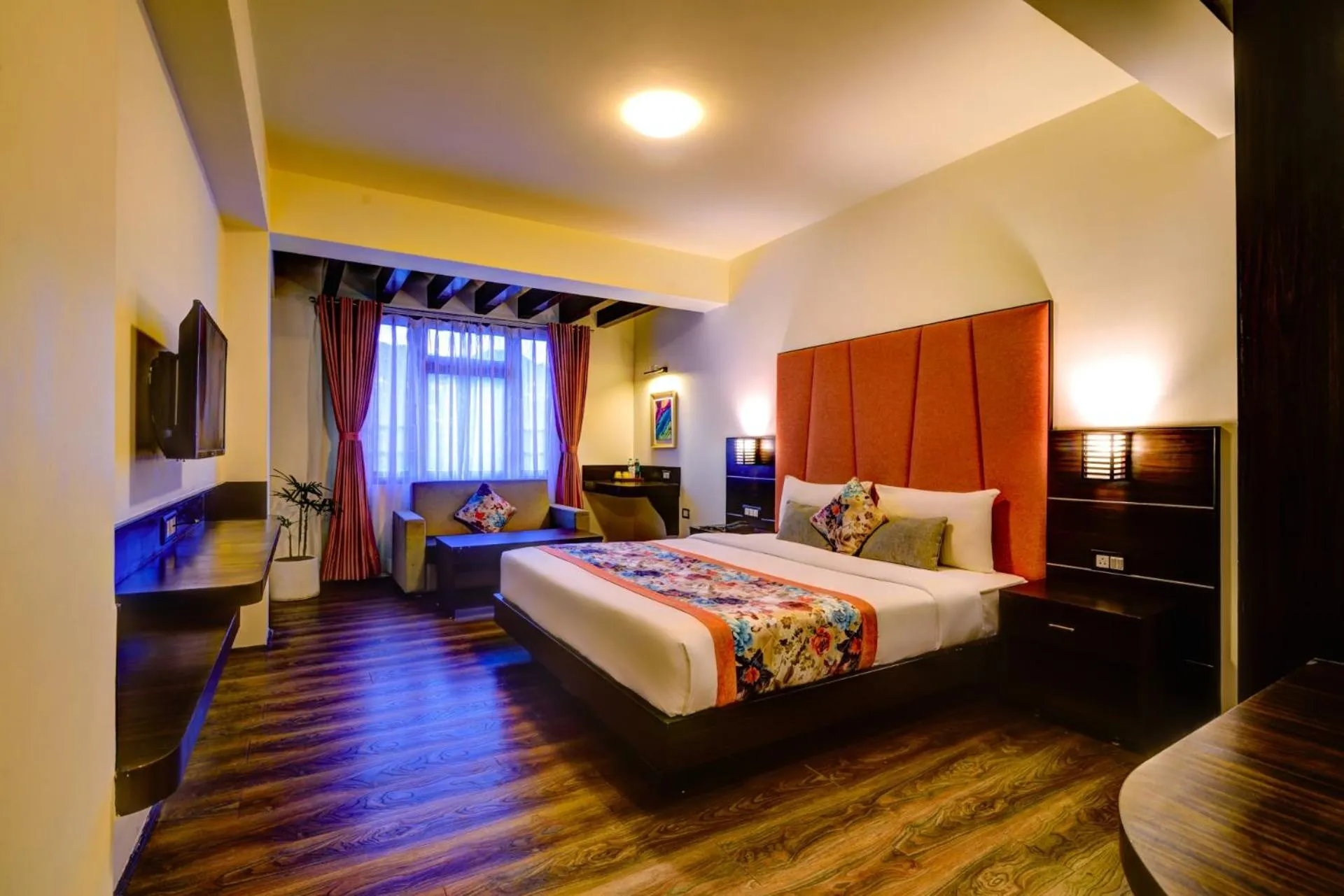 Photo of the whole room, Bed in Udaan Woodberry Hotel & Spa