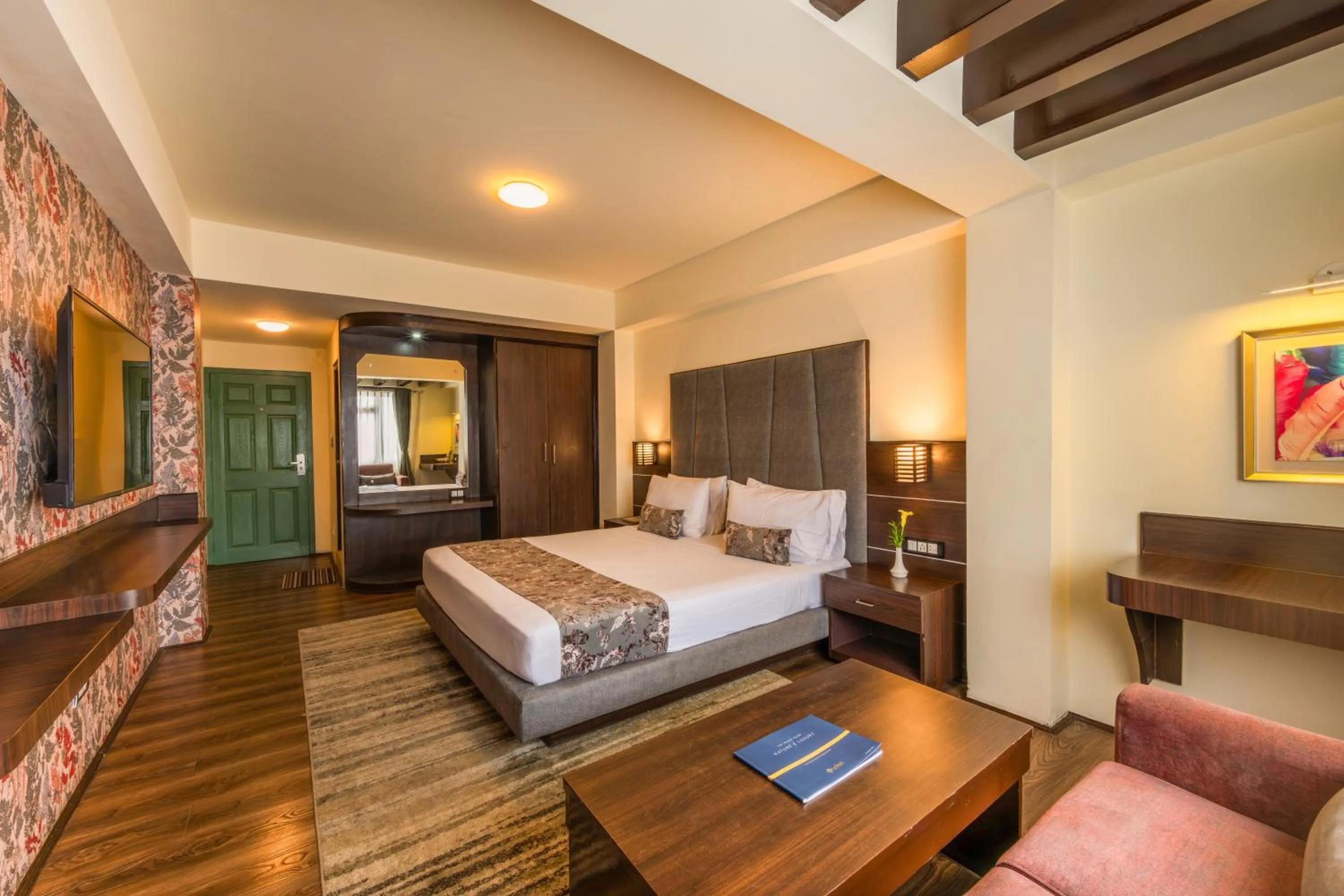 Bed in Udaan Woodberry Hotel & Spa