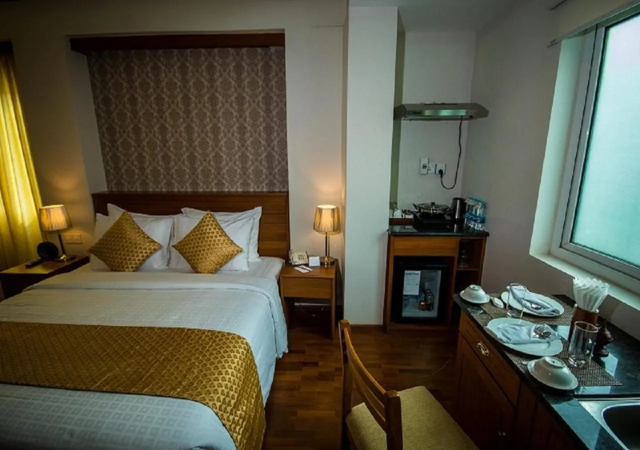 Photo of the whole room in Hotel Shwe Yee