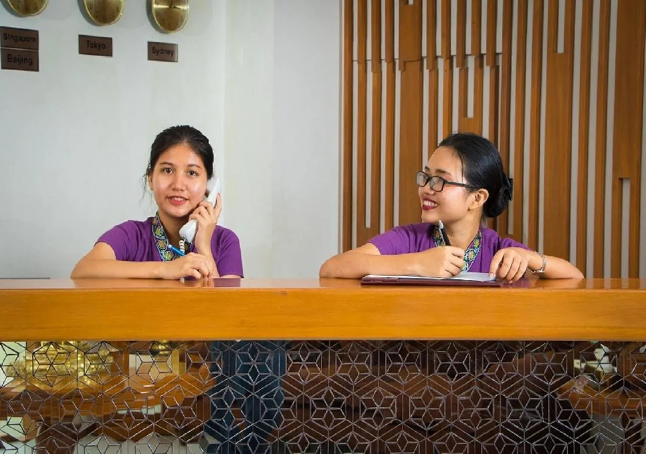 On site in Hotel Shwe Yee