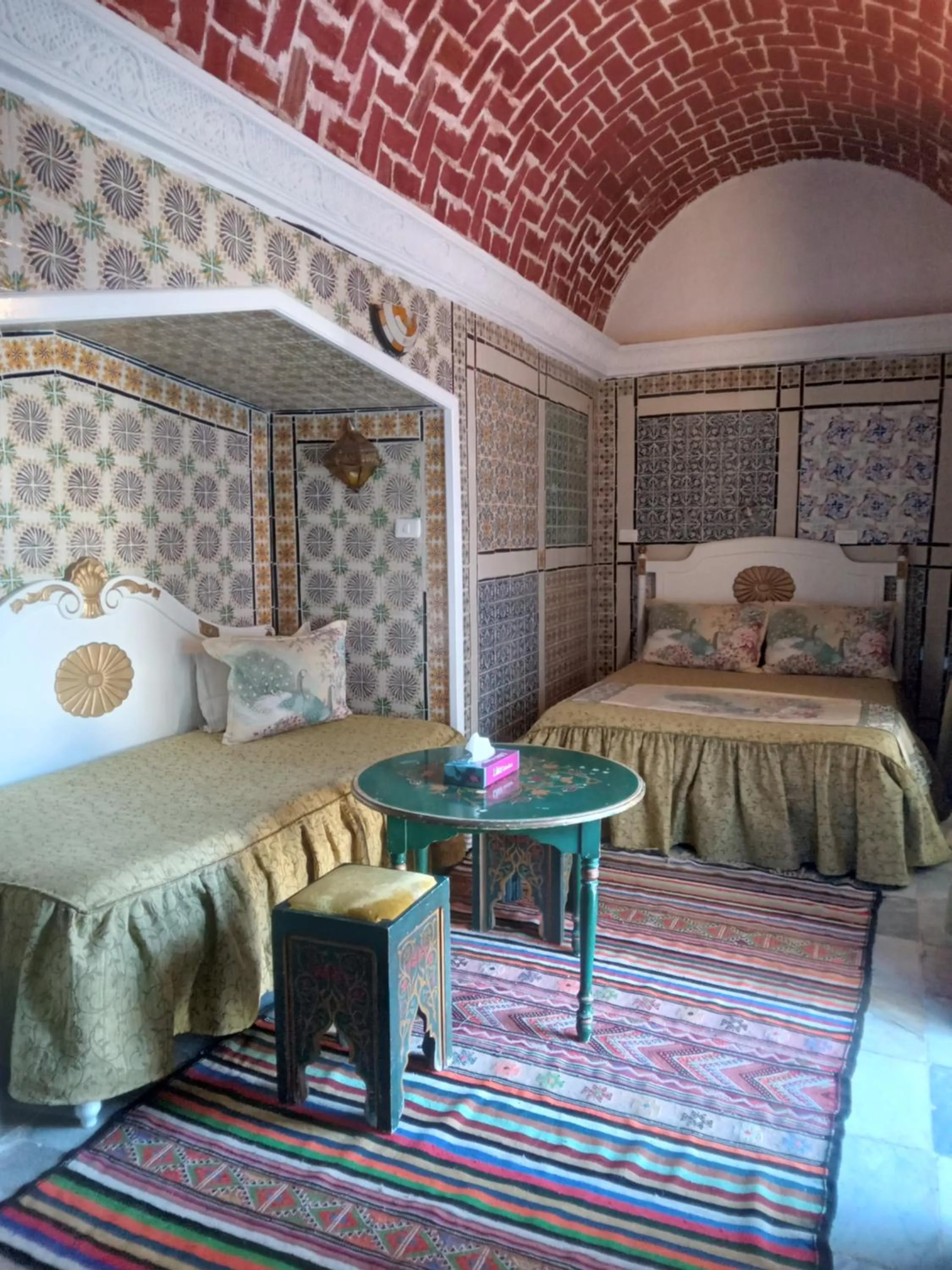 Bed in Hôtel Bou Fares