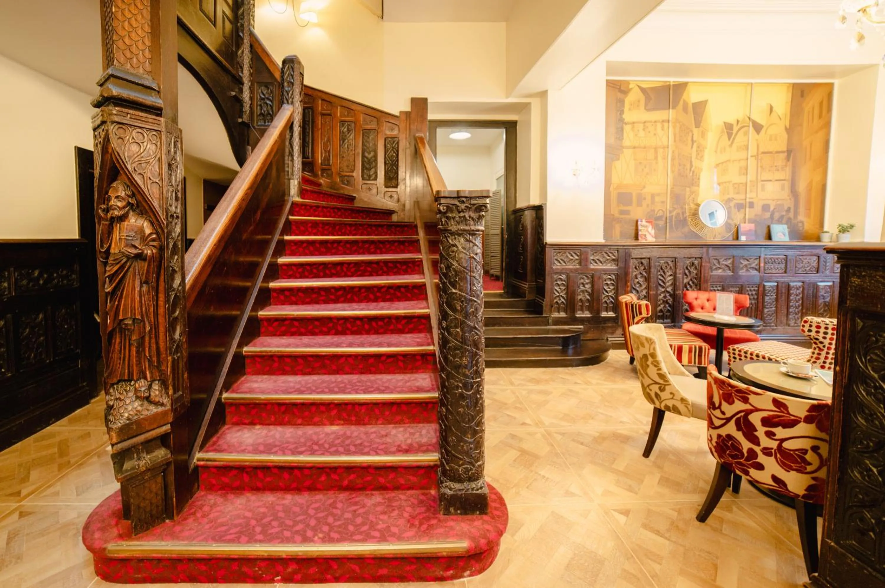 Living room in Grand Hôtel de l'Europe - Morlaix Centre