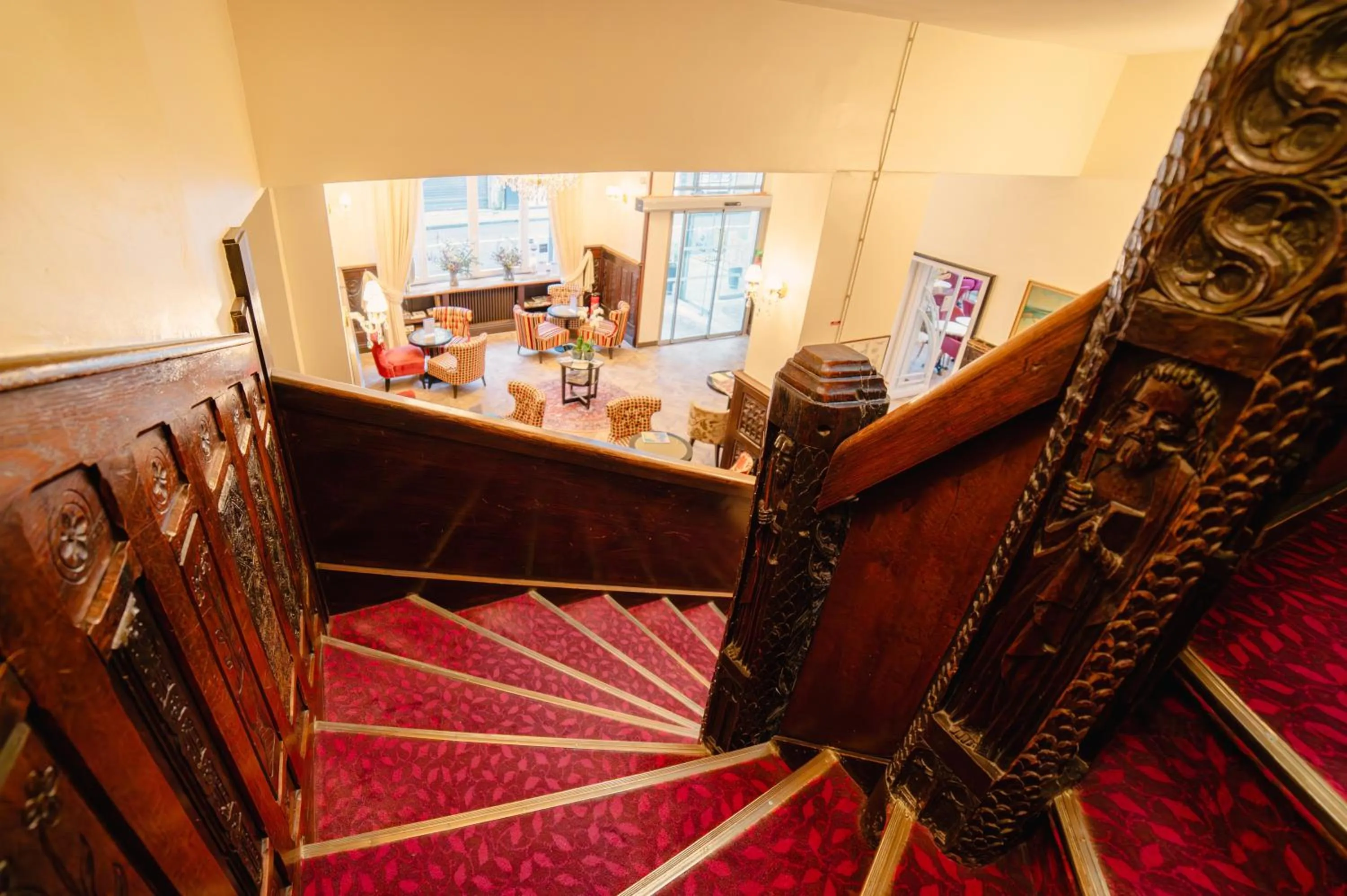 Living room in Grand Hôtel de l'Europe - Morlaix Centre