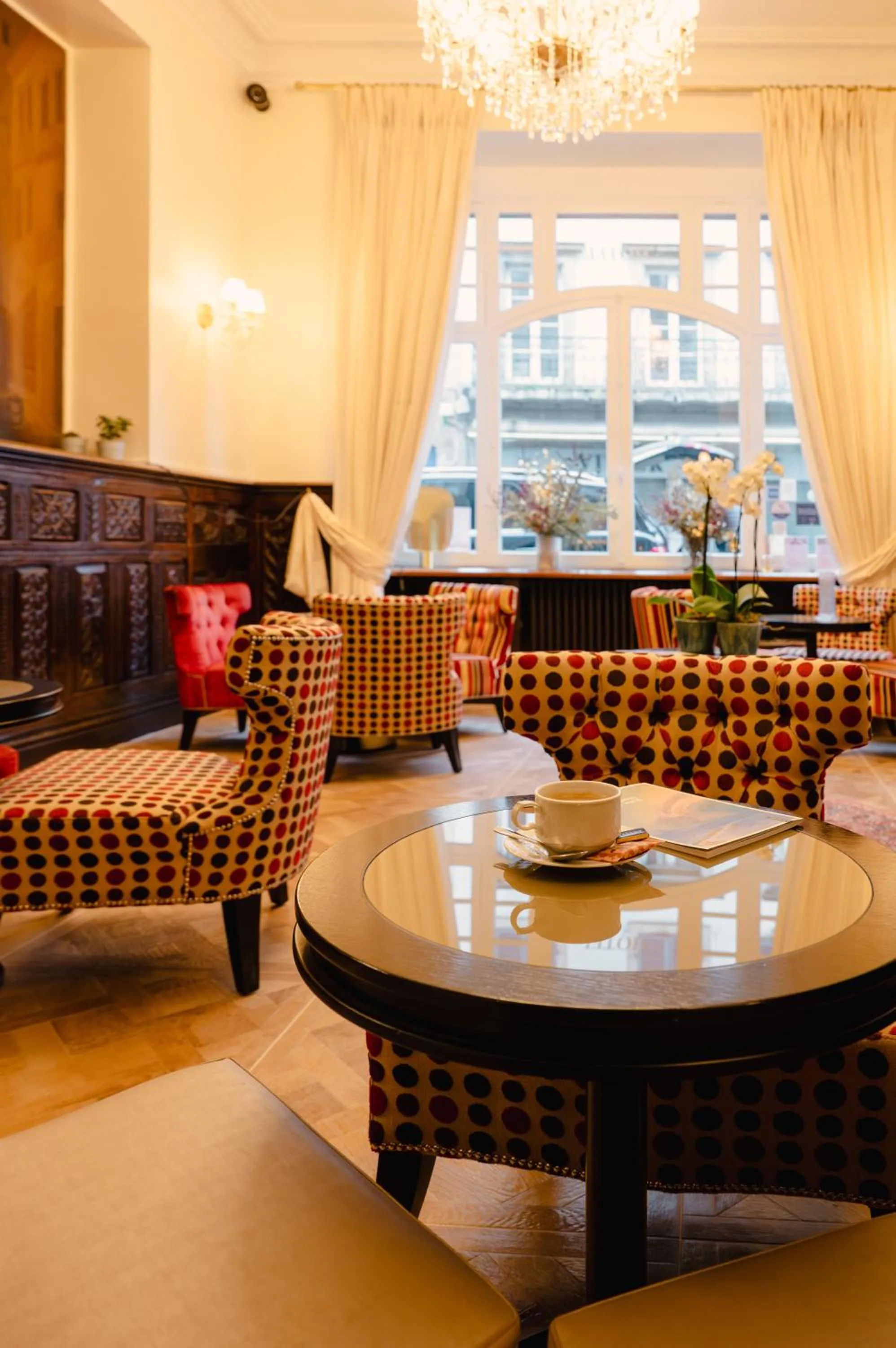 Living room in Grand Hôtel de l'Europe - Morlaix Centre