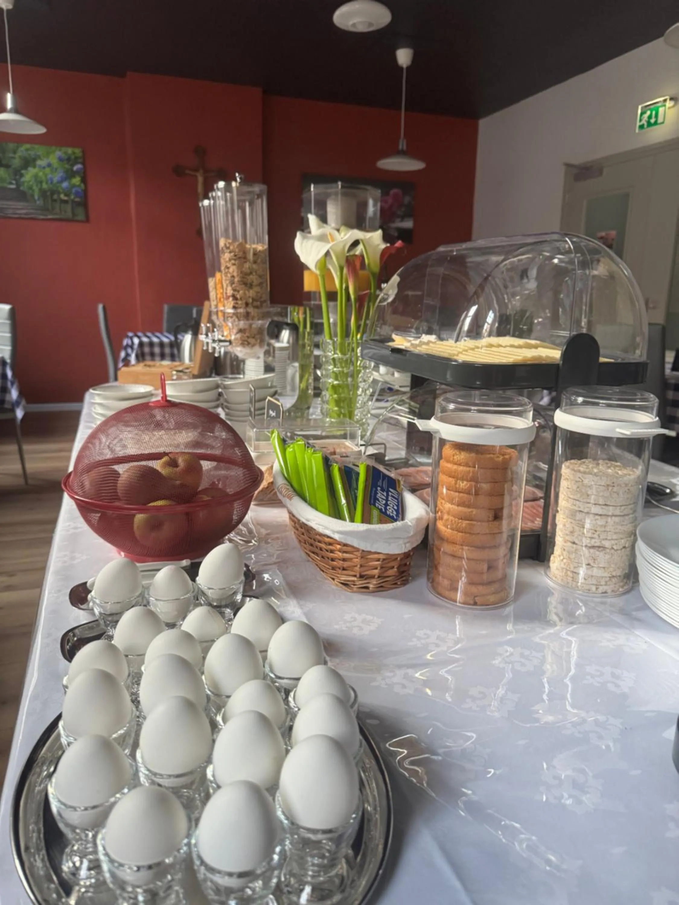 Buffet breakfast in B&B Maria Hart