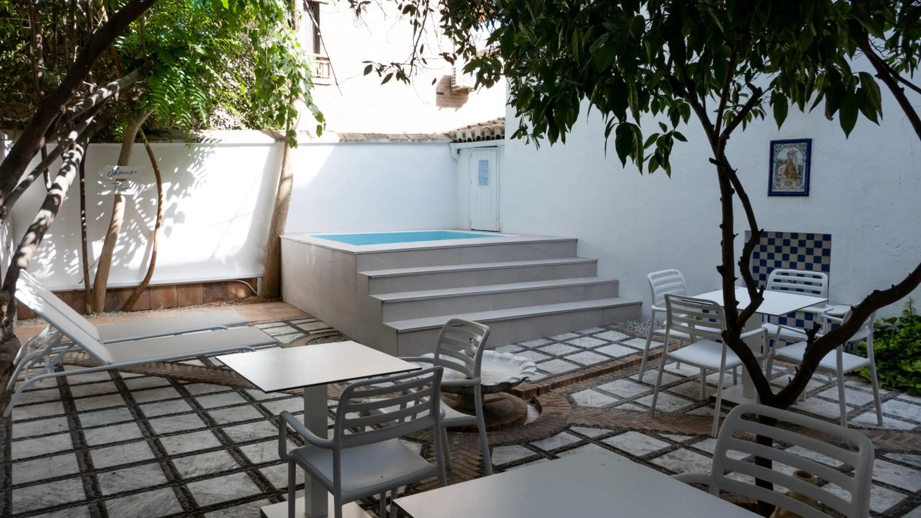 Swimming pool in Gala Placida 1923