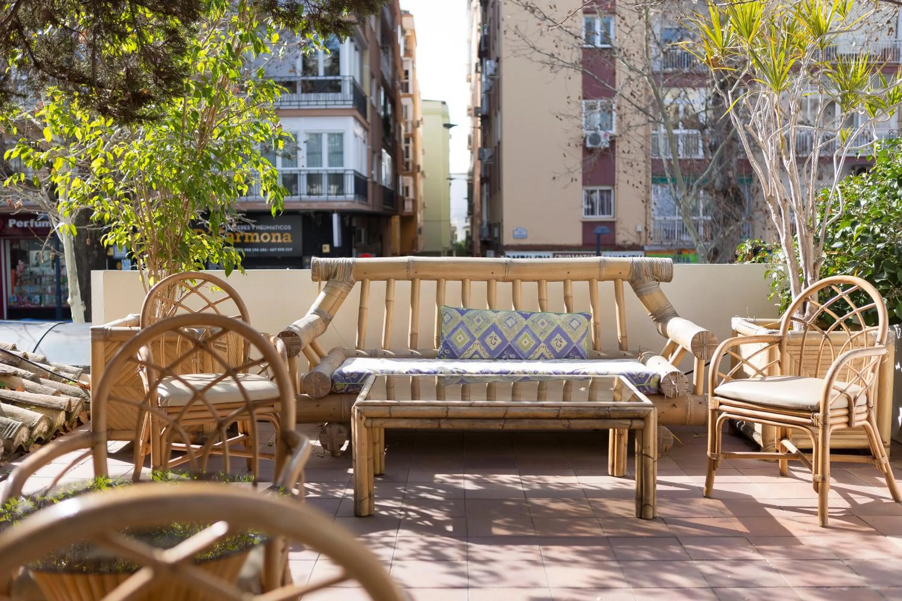 Patio in Gala Placida 1923