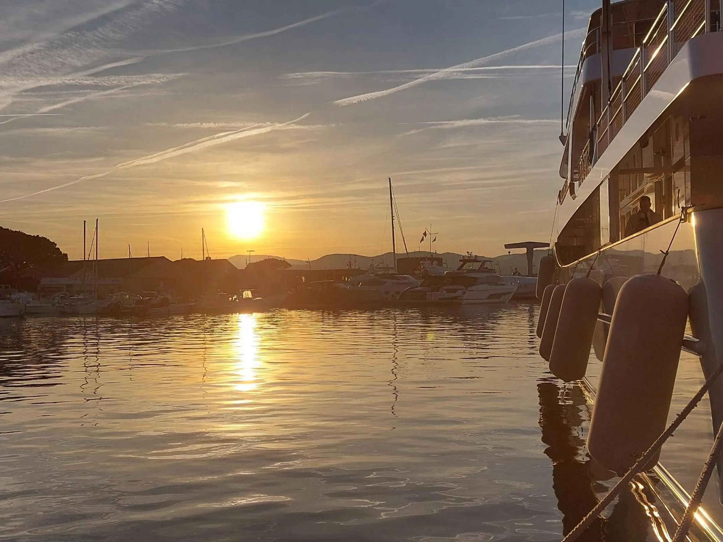 Sunset in Villa des Delices