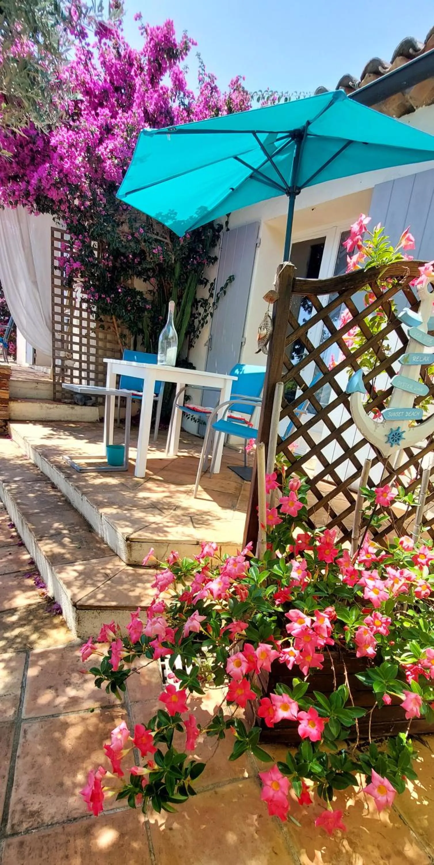 Balcony/Terrace in Villa des Delices