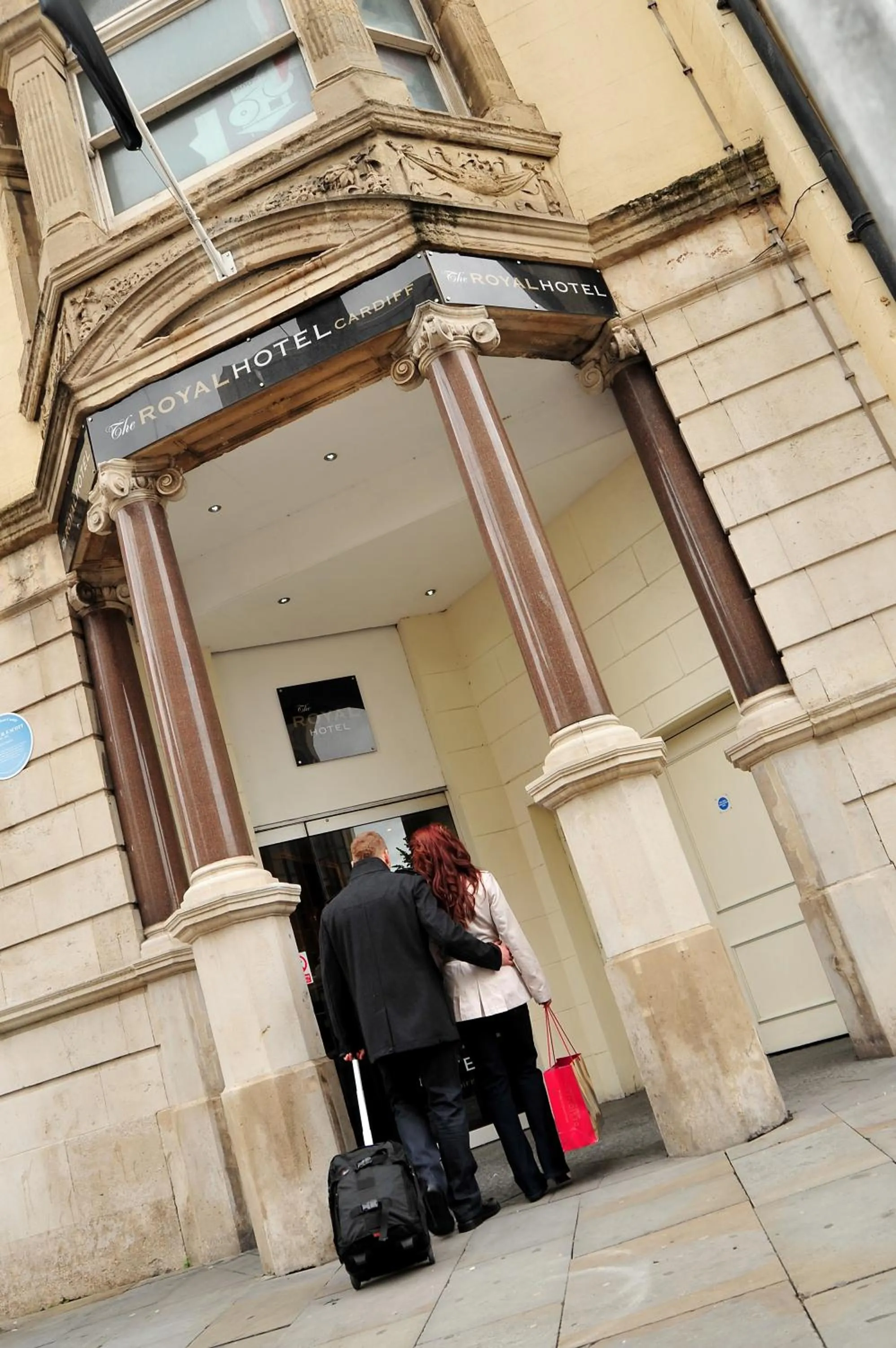 Property building in The Royal Hotel Cardiff