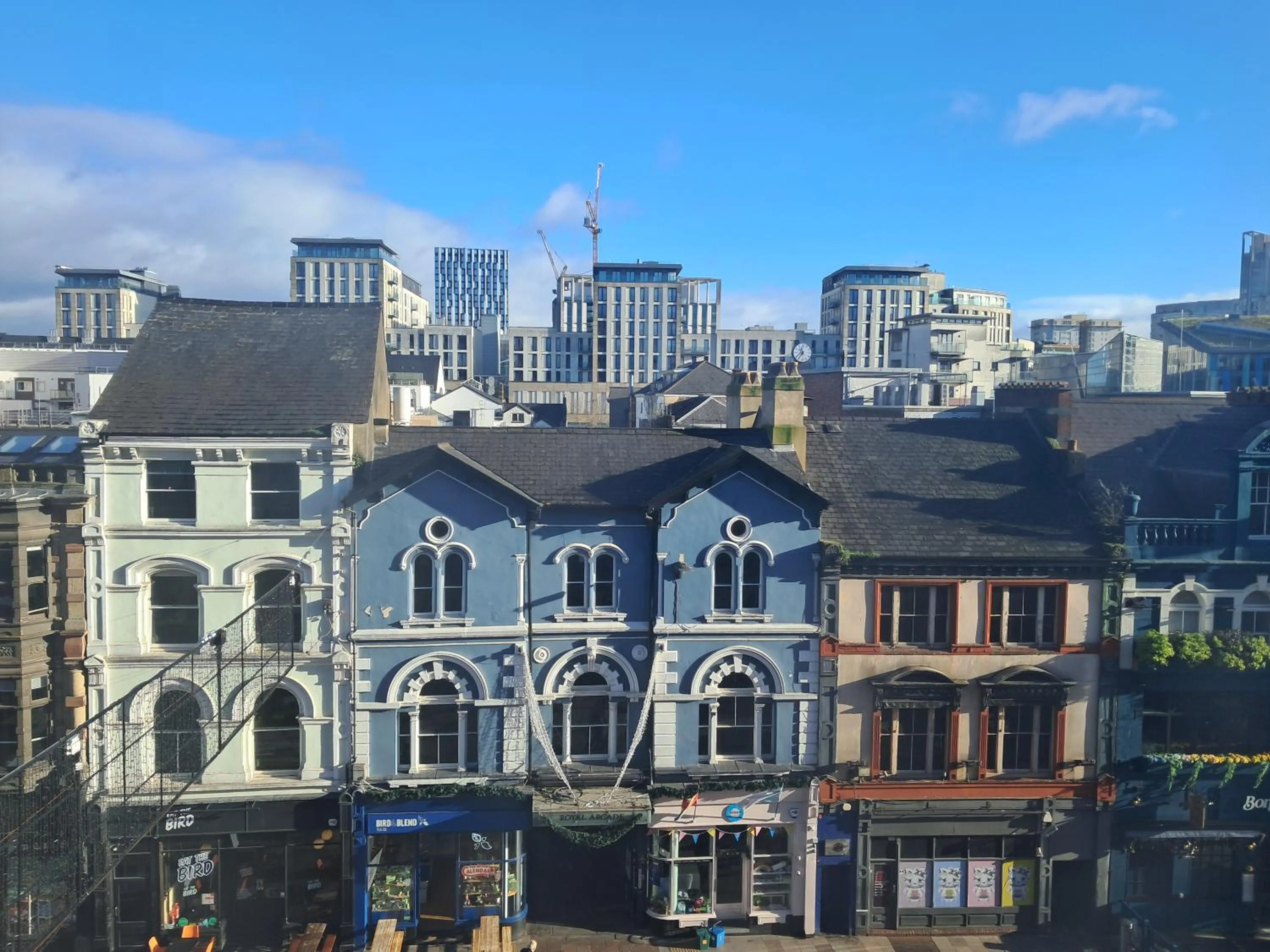 City view in The Royal Hotel Cardiff