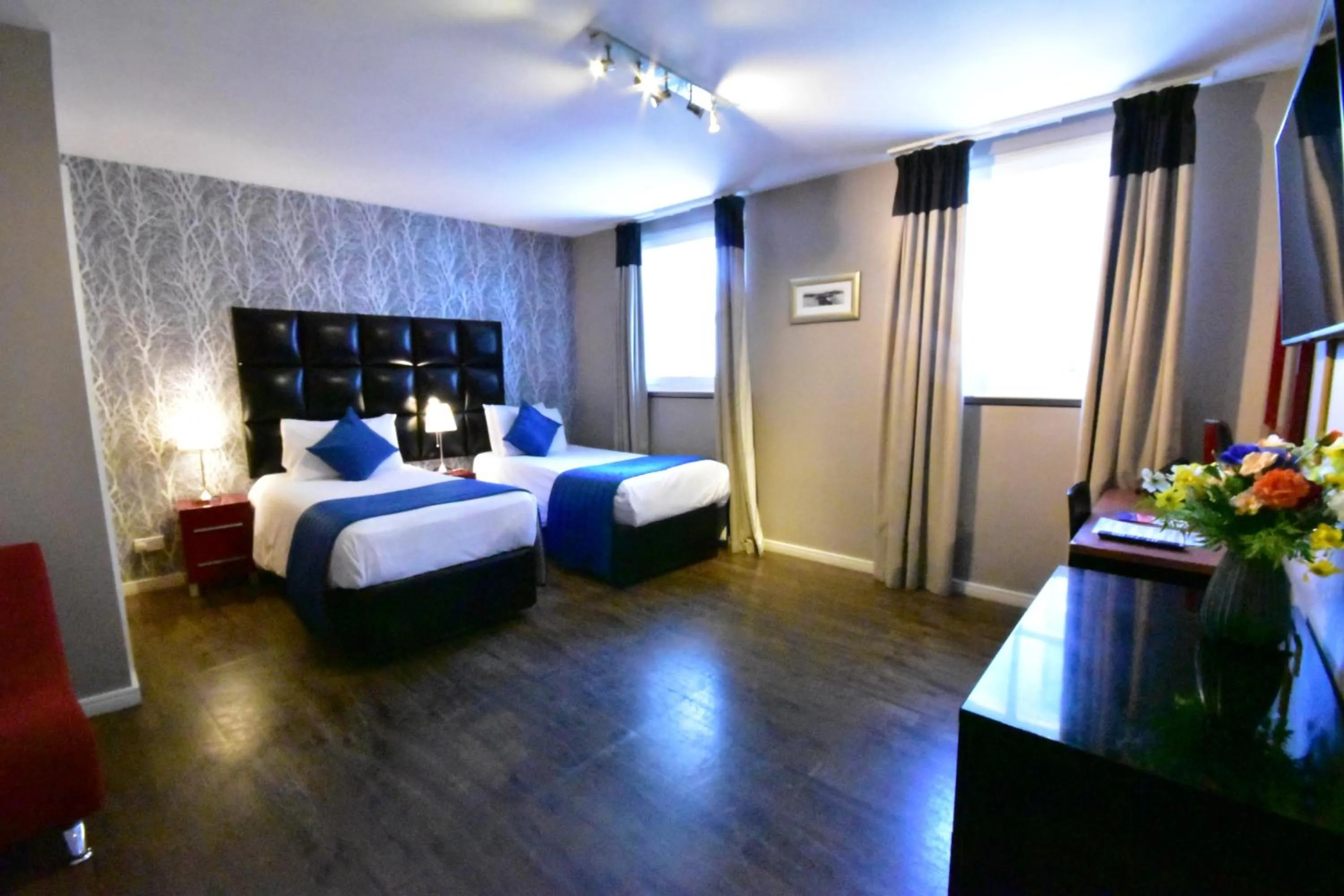 Bed in The Royal Hotel Cardiff