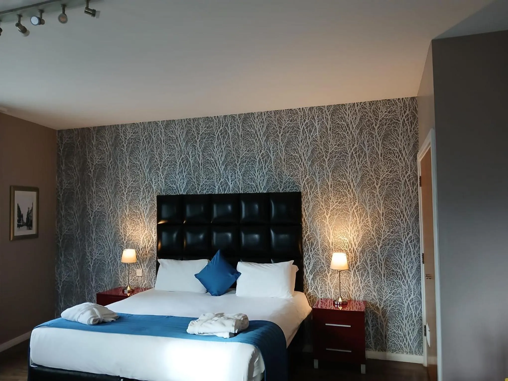 Bed in The Royal Hotel Cardiff