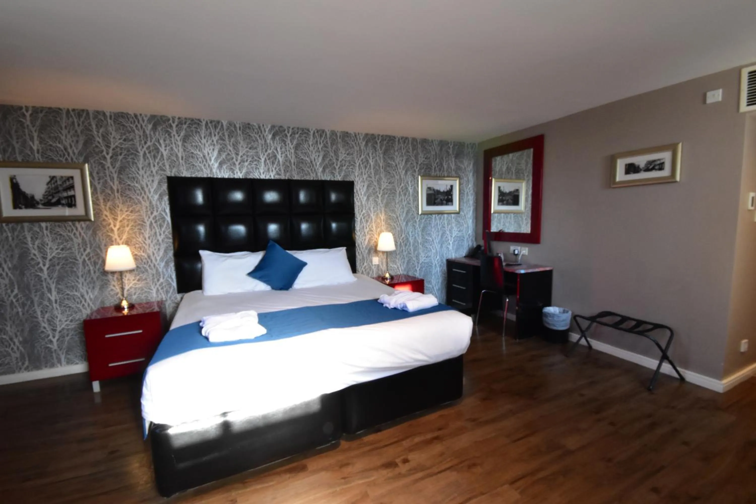 Bed in The Royal Hotel Cardiff