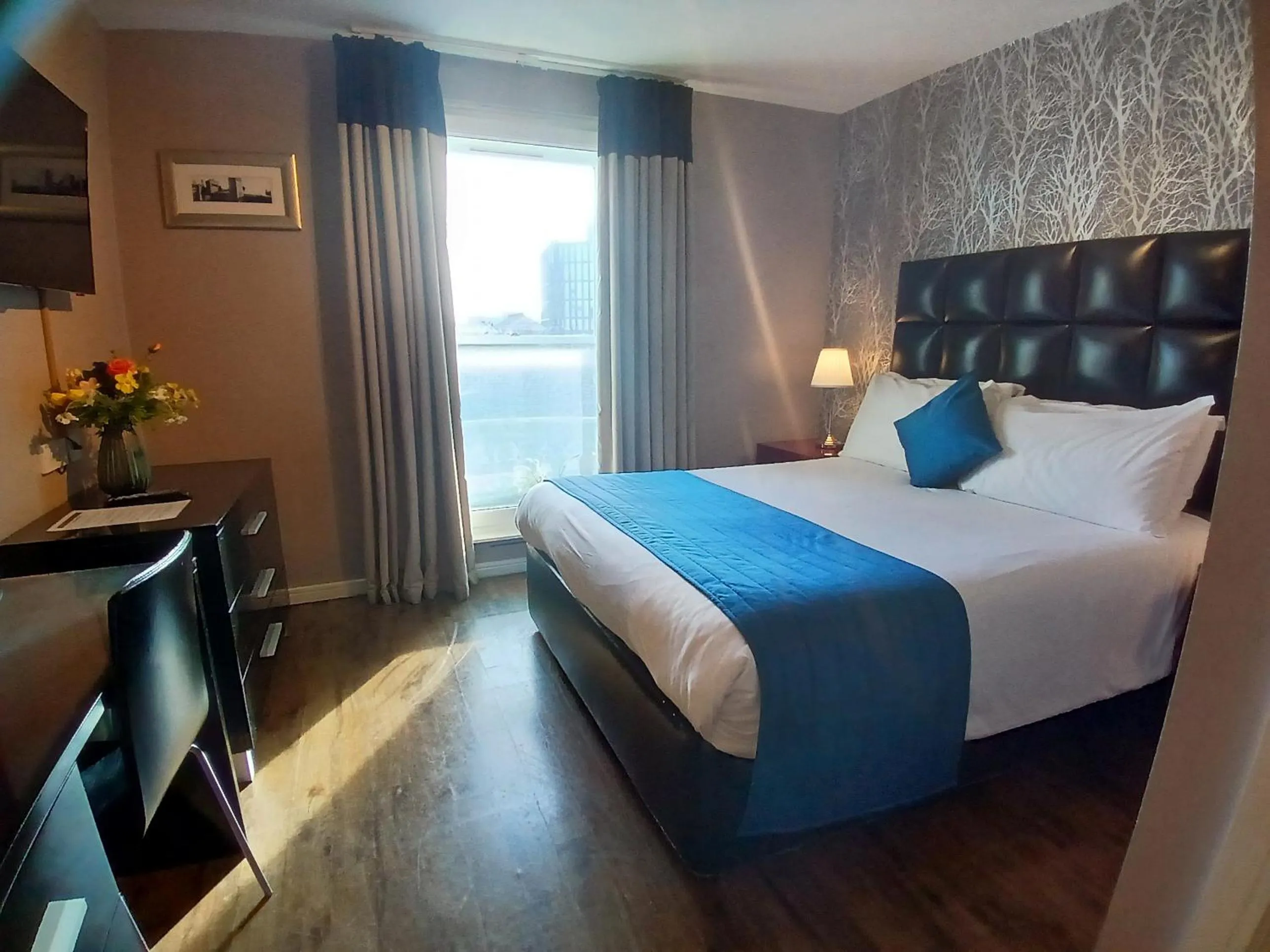 Bed in The Royal Hotel Cardiff